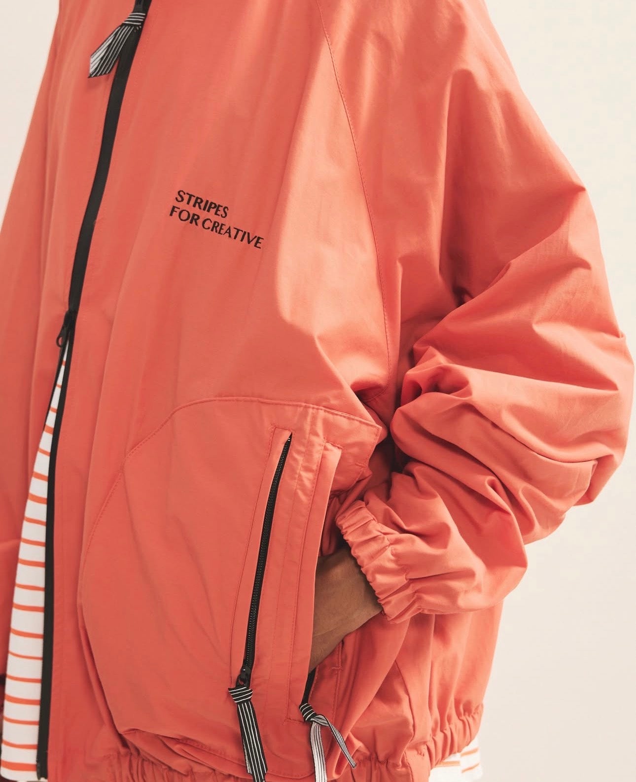 S.F.C 26SS ZIP NYLON SPORTY JACKET