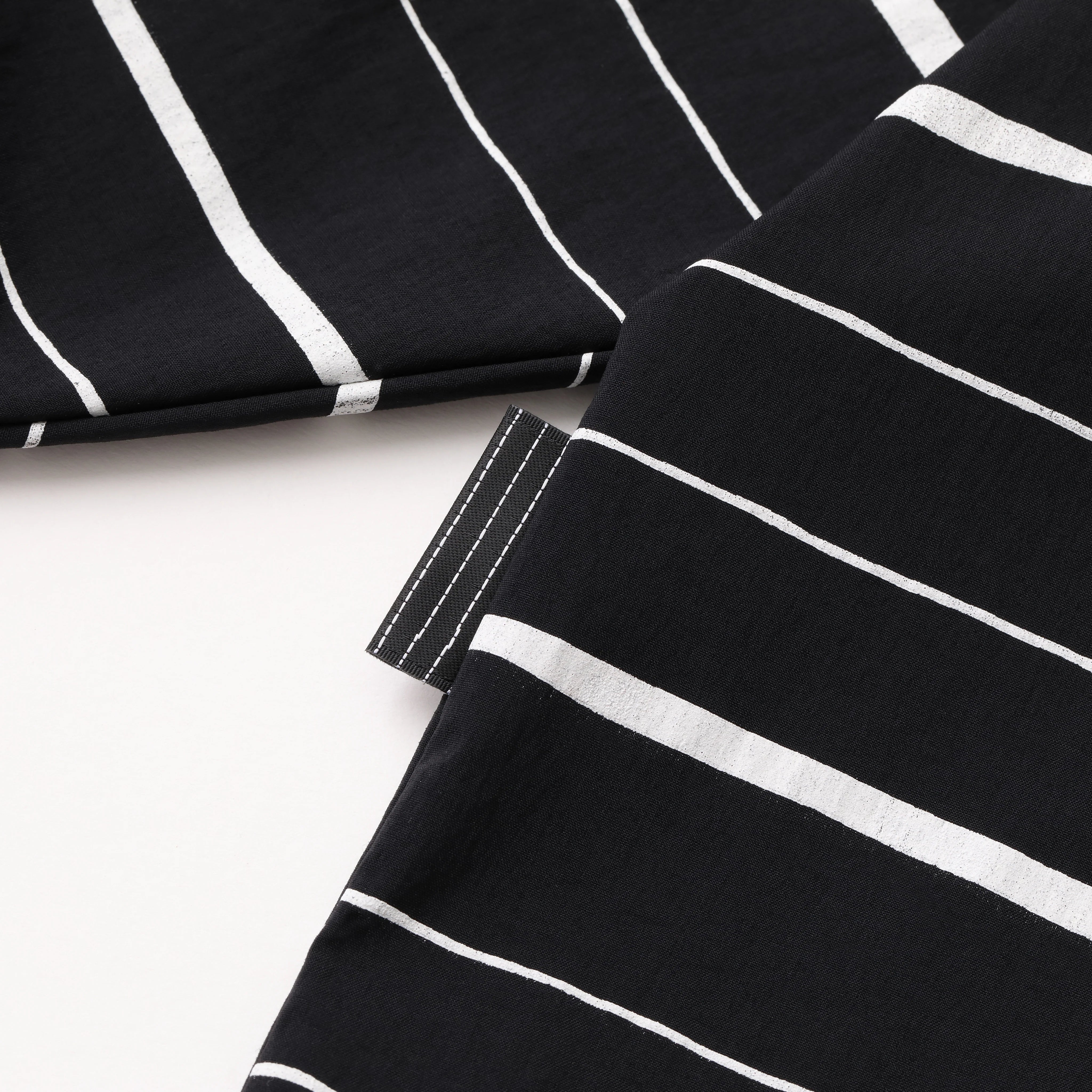 S.F.C 25FW SUPER BIG MIX STRIPE LS NYLON TEE