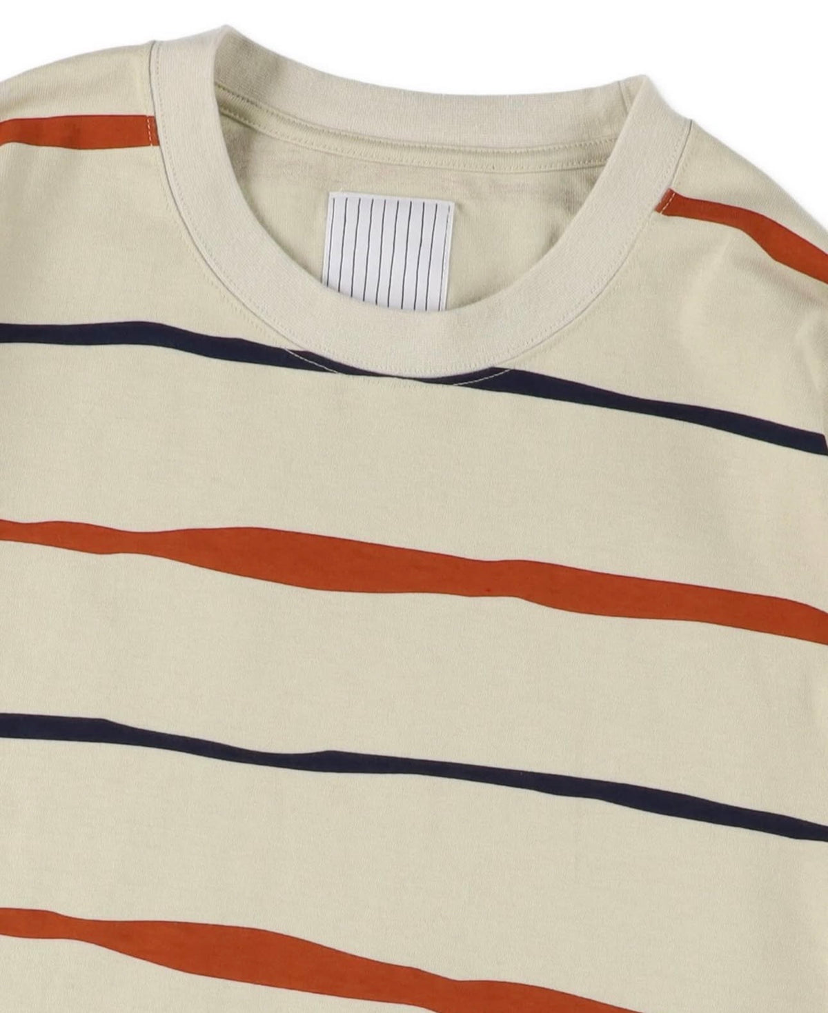 S.F.C 26FW SUPER BIG STRIPE LS TEE (W/DRAWSTRINGS)