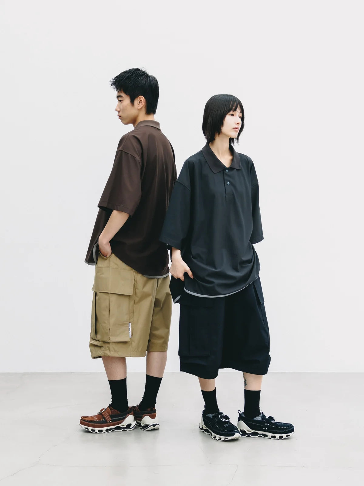 CLESSTE +PHENIX WINDSTOPPER® BY GORE-TEX LABS CITY MEGA POCKET BALLOON CARGO HALF PANTS