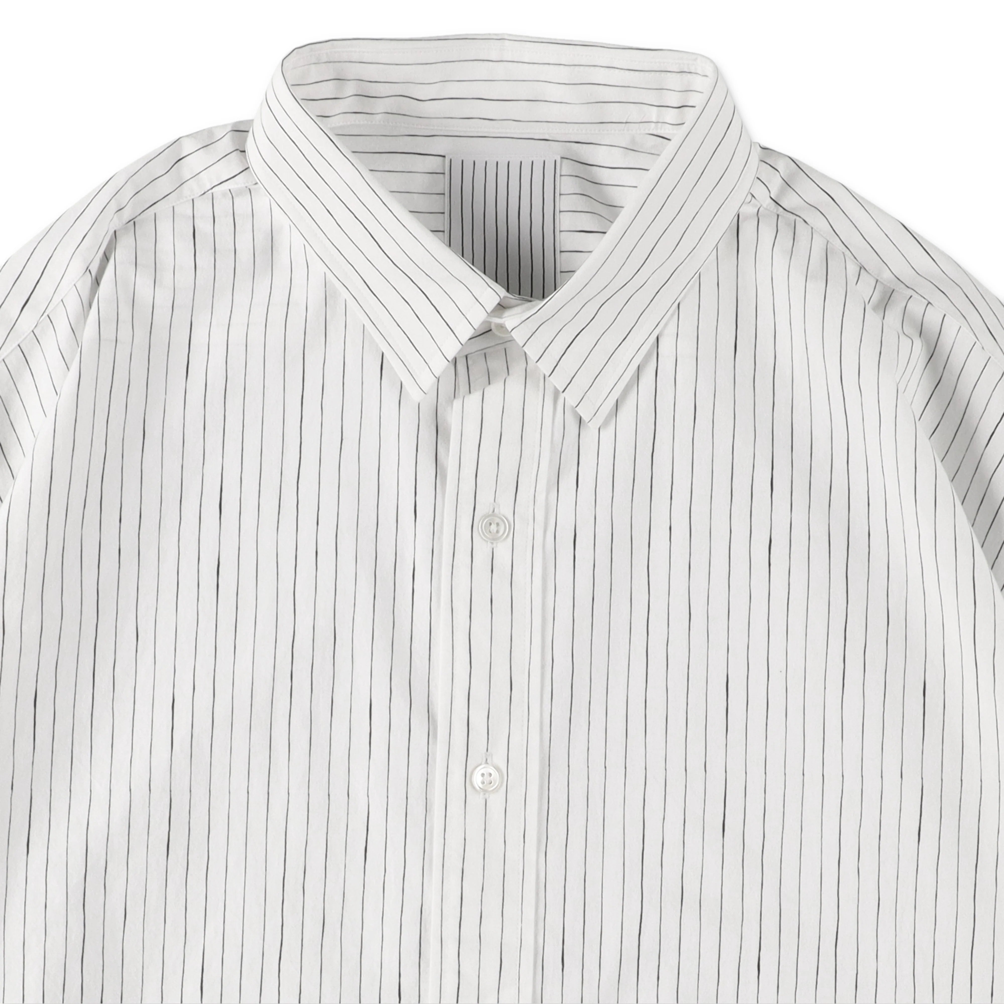 S.F.C 26SS COTTON STRIPE SLIT SHIRT
