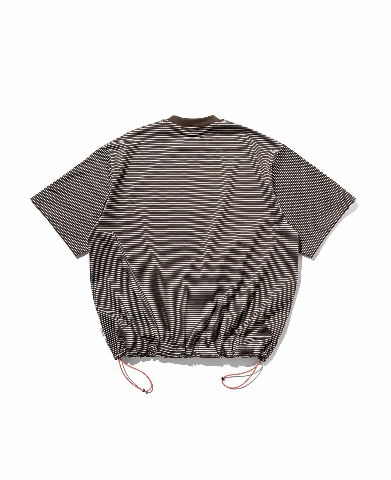 CLESSTE "C x CONCEPT" SYTRIPED S/S SHIRT WITH DRAWSTRINGS
