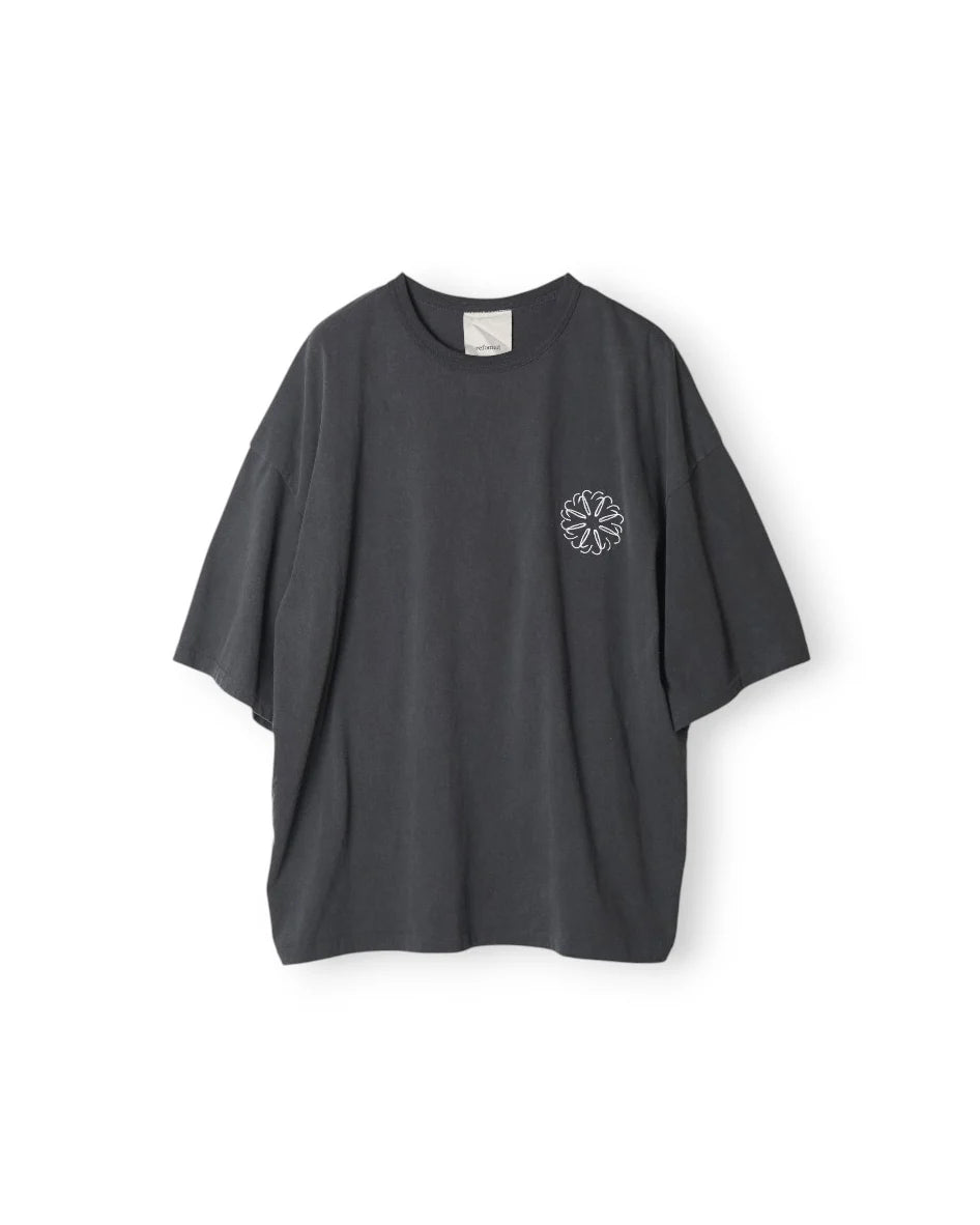 refomed 26FW REGULAR FIT TEE "flower"
