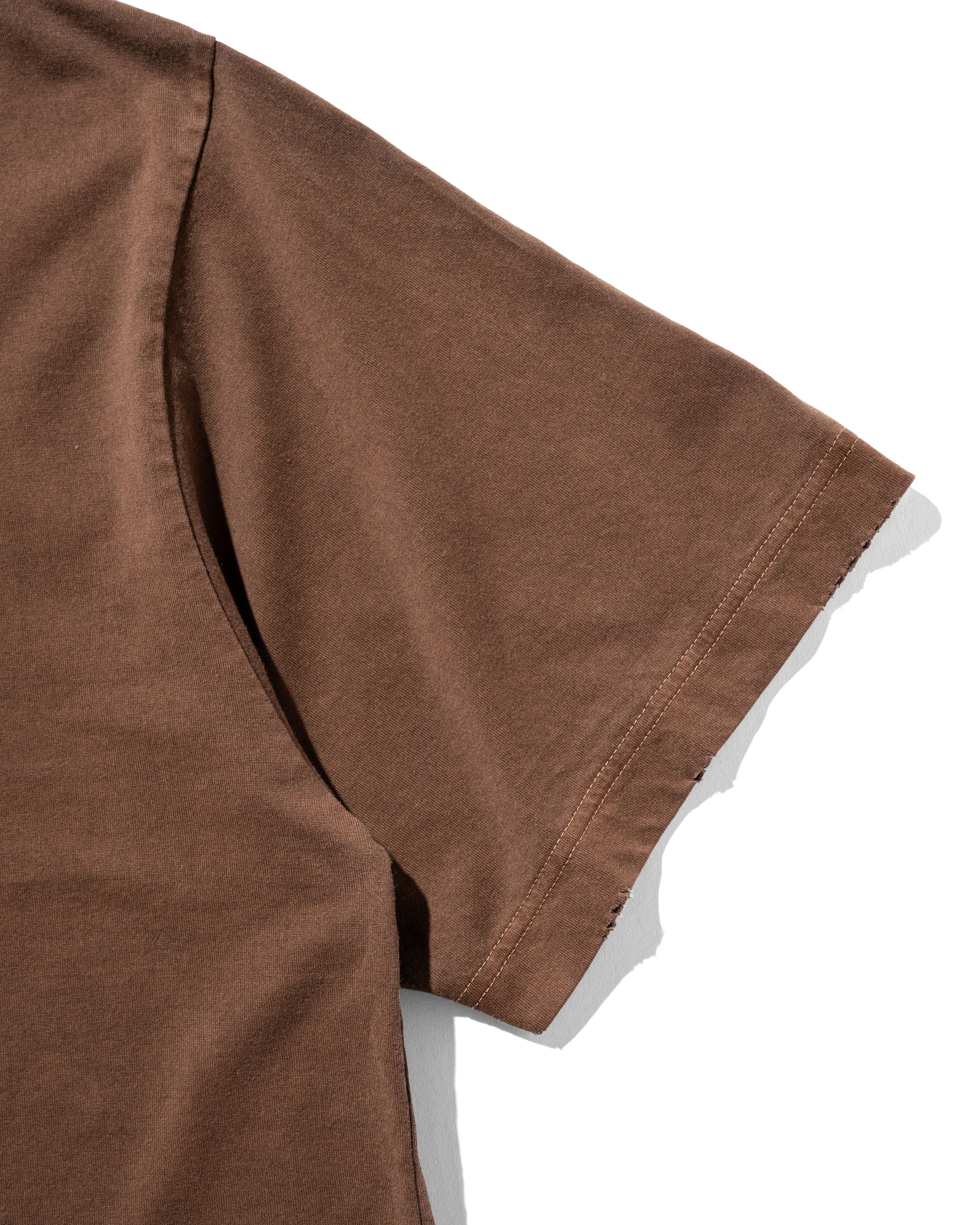 CLESSTE PIGMENT DYED S/S T-SHIRT WITH DRAWSTRINGS