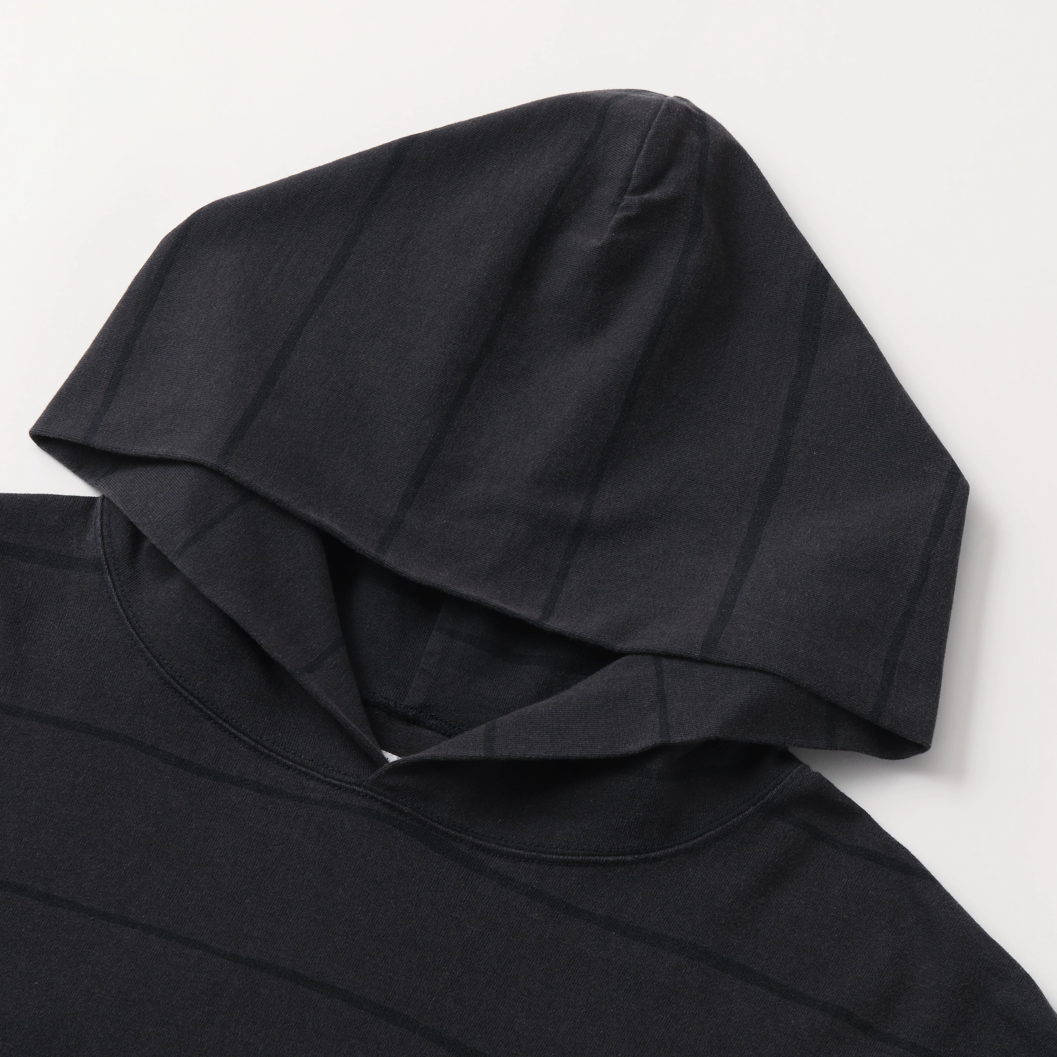 S.F.C 25FW SIDE STRIPE HOODY LS TEE (DISCHARGED)