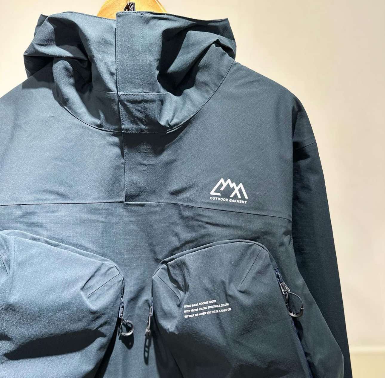 CMF OUTDOOR GARMENT - 23FW SALVAGE SHELLHOODIE COEXIST