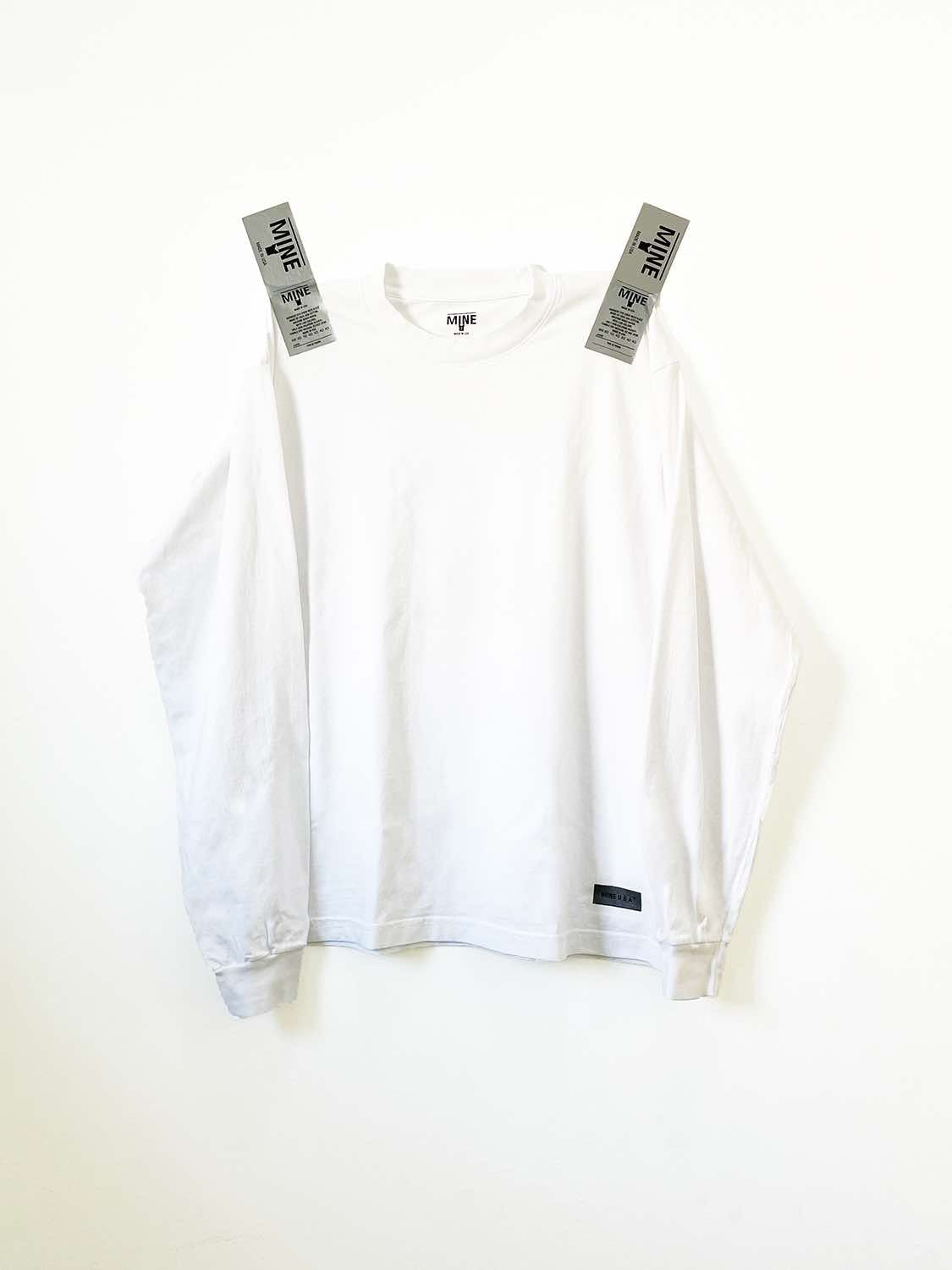 MINE_U.S.A. DUCT LOGO BLACK LABLE TEE LS