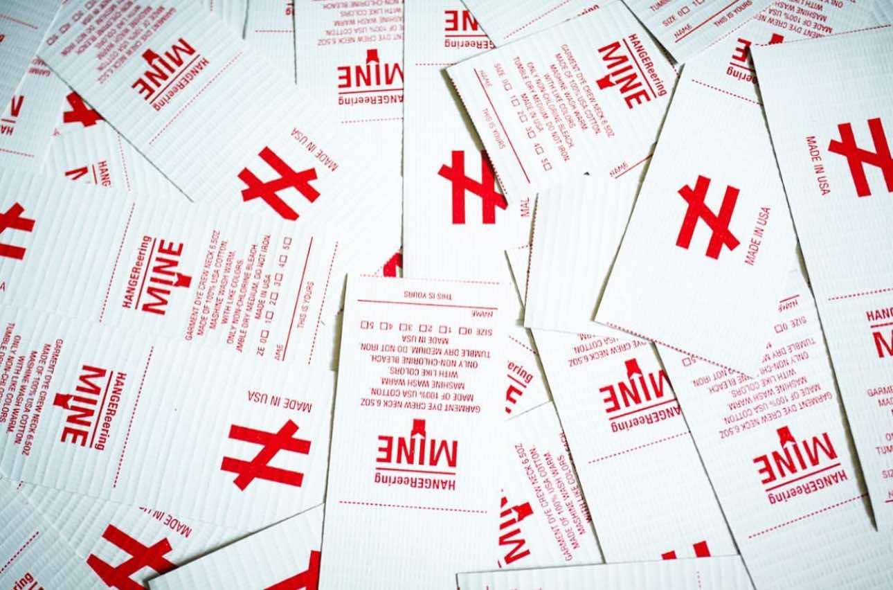 MINE x HANGEReering® PROJECT - HNGR x MINE DUCT TAPE POCKET SS