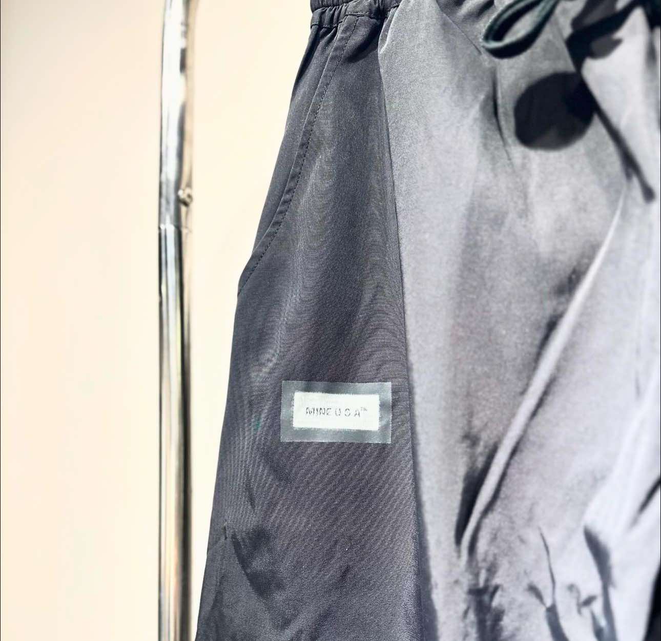 MINE_U.S.A. SIDE SEAMLESS NYLON EASY PANTS