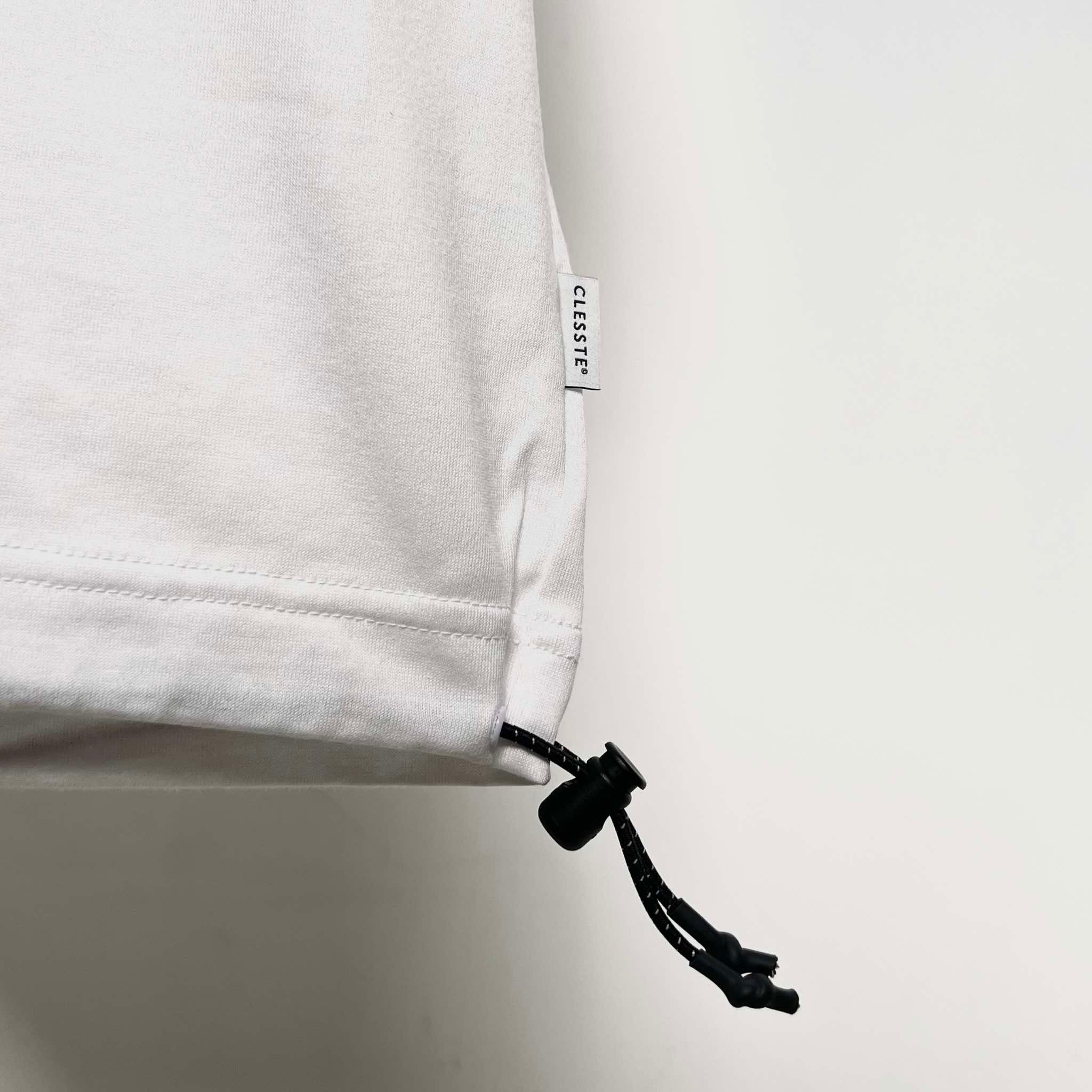 CLESSTE 24AW “LESS” MASSIVE L/S T-SHIRTS WITH DRAWSTRINGS (COLOR LOGO)