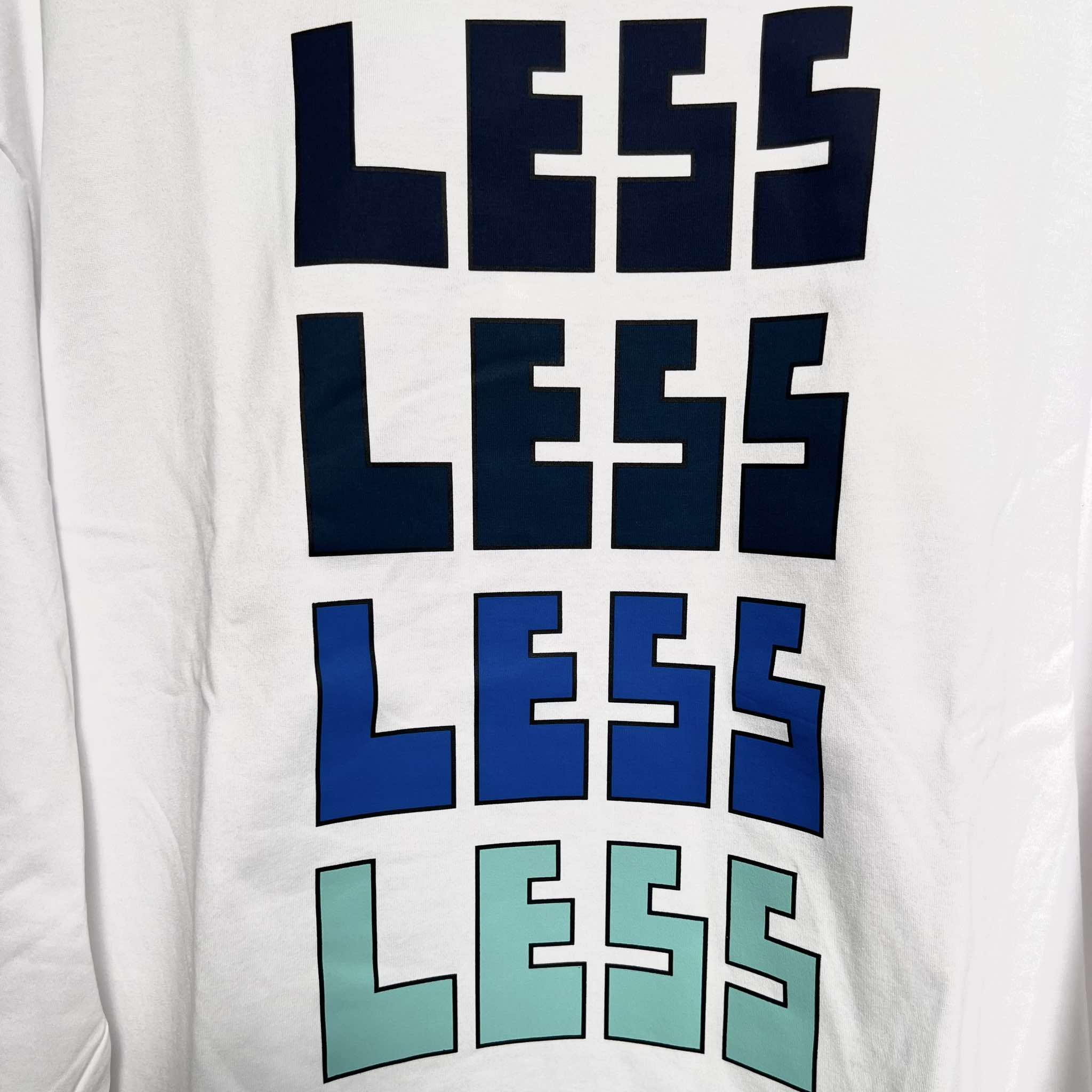 CLESSTE 24AW “LESS” MASSIVE L/S T-SHIRTS WITH DRAWSTRINGS (COLOR LOGO)
