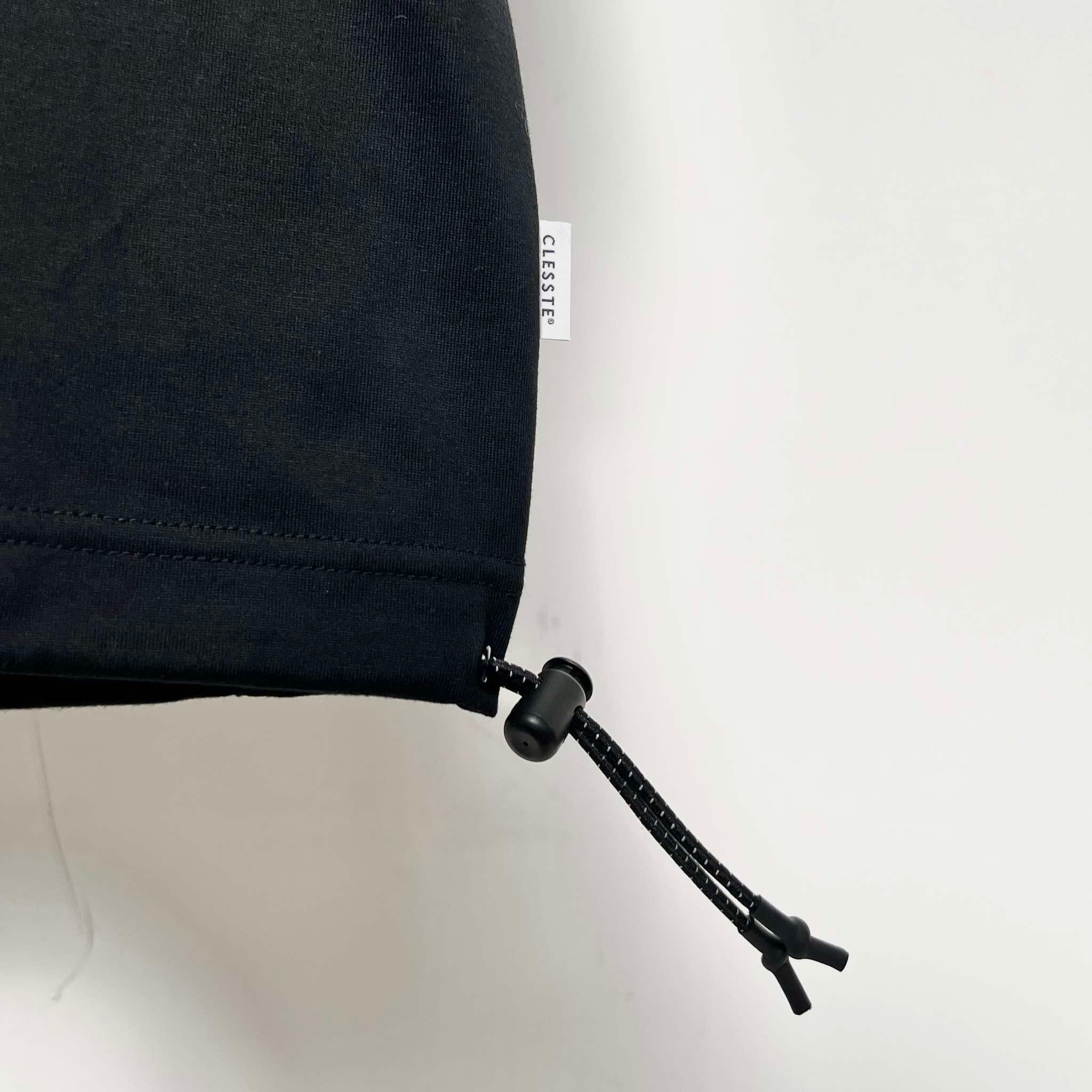 CLESSTE 24AW “LESS” MASSIVE L/S T-SHIRTS WITH DRAWSTRINGS (COLOR LOGO)