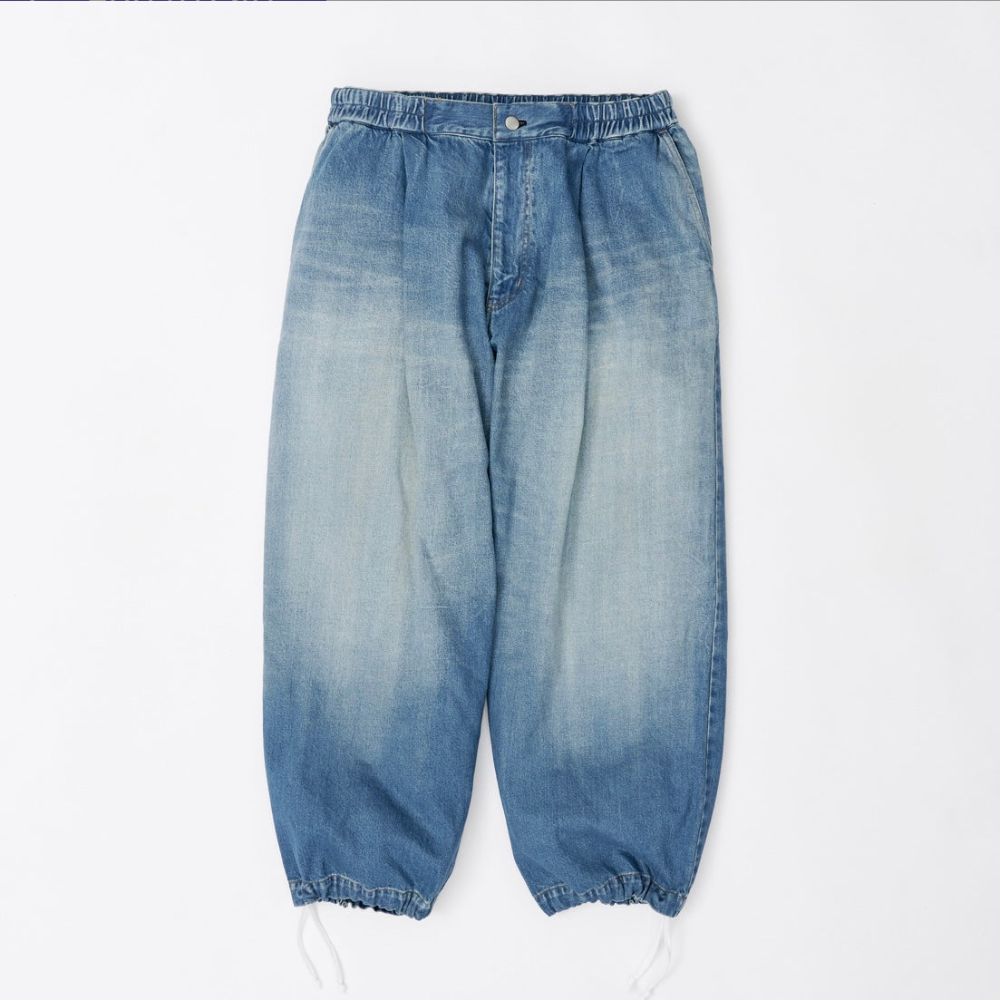 UNTRACE 22AW TAPERED 折り込ん STRETCH TRACK PANTS