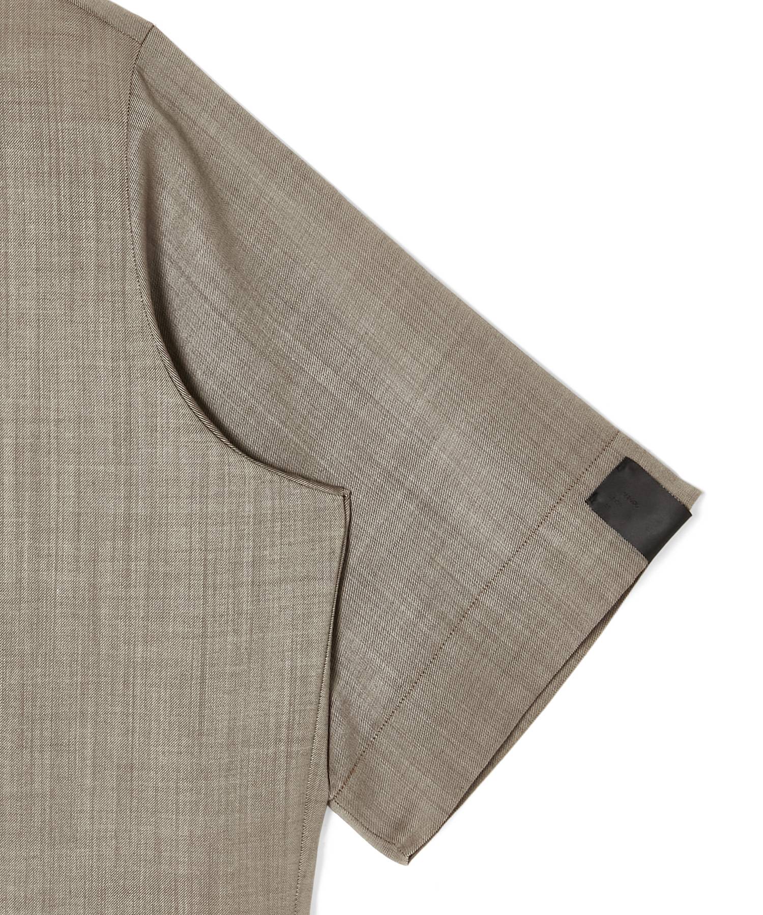N.HOOLYWOOD 26SS HALF SLEEVE SHIRT (WOOL/POLY)