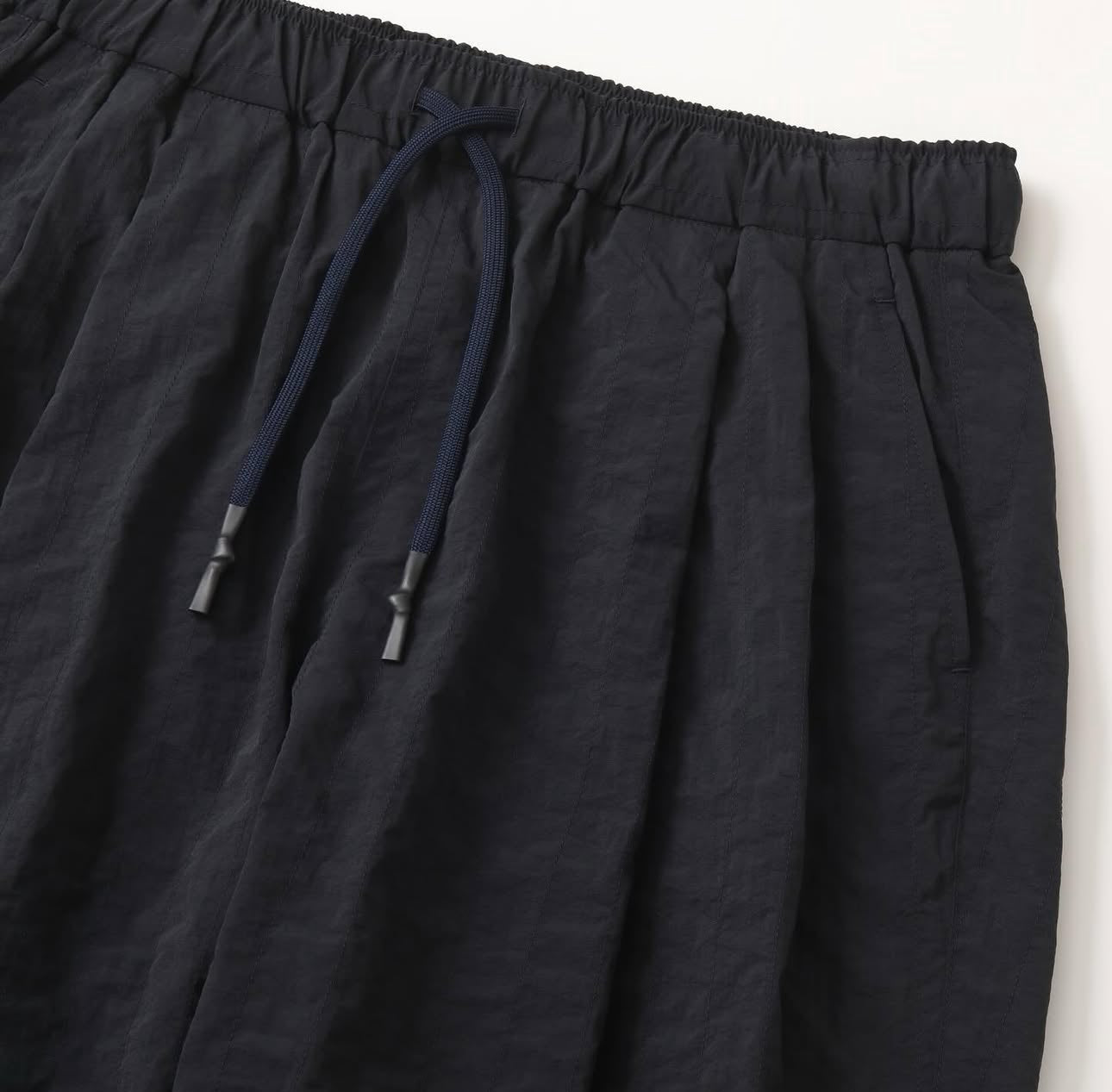 S.F.C 25FW NEW WIDE TWO TUCK PANTS (STITCHED NYLON)