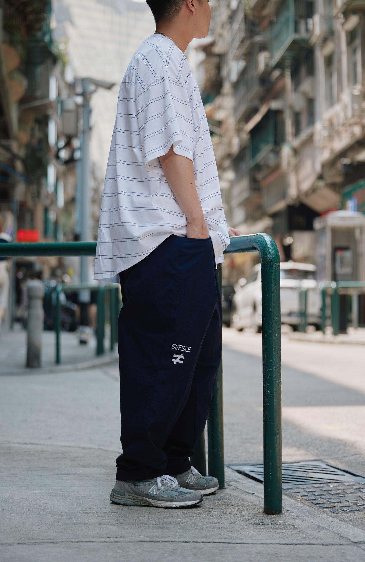 SEE SEE WIDE TAPERED EASY PANTS (HNGR) – Ground Floor Macau