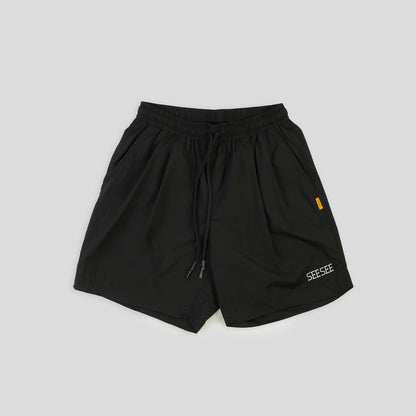 SEE SEE NYLON SPORTY BAGGY SHORTS