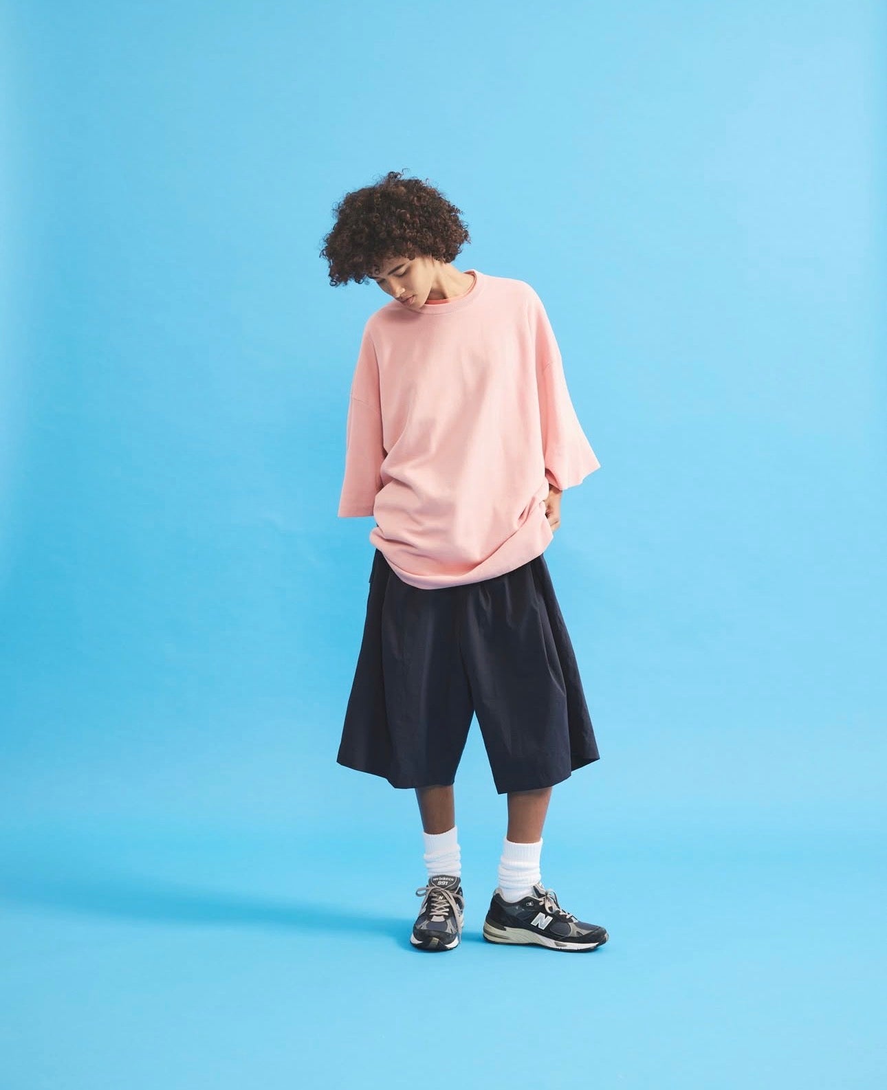 S.F.C 26SS NYLON BAGGY LONG SHORTS