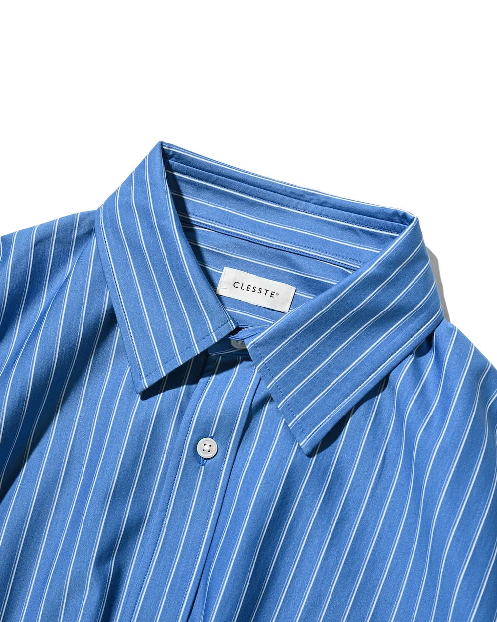 CLESSTE THICK/THIN STRIPE 46G KNIT EVERYDAY S/S SHIRT