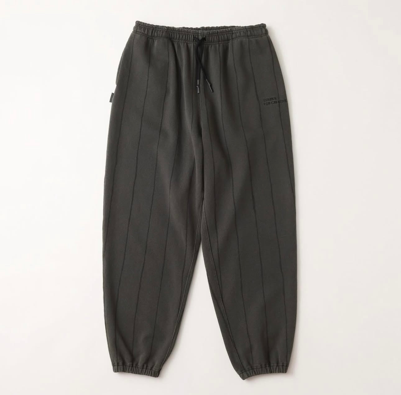 S.F.C 25FW STRIPE WIDE SWEAT PANTS (DISCHARGED)