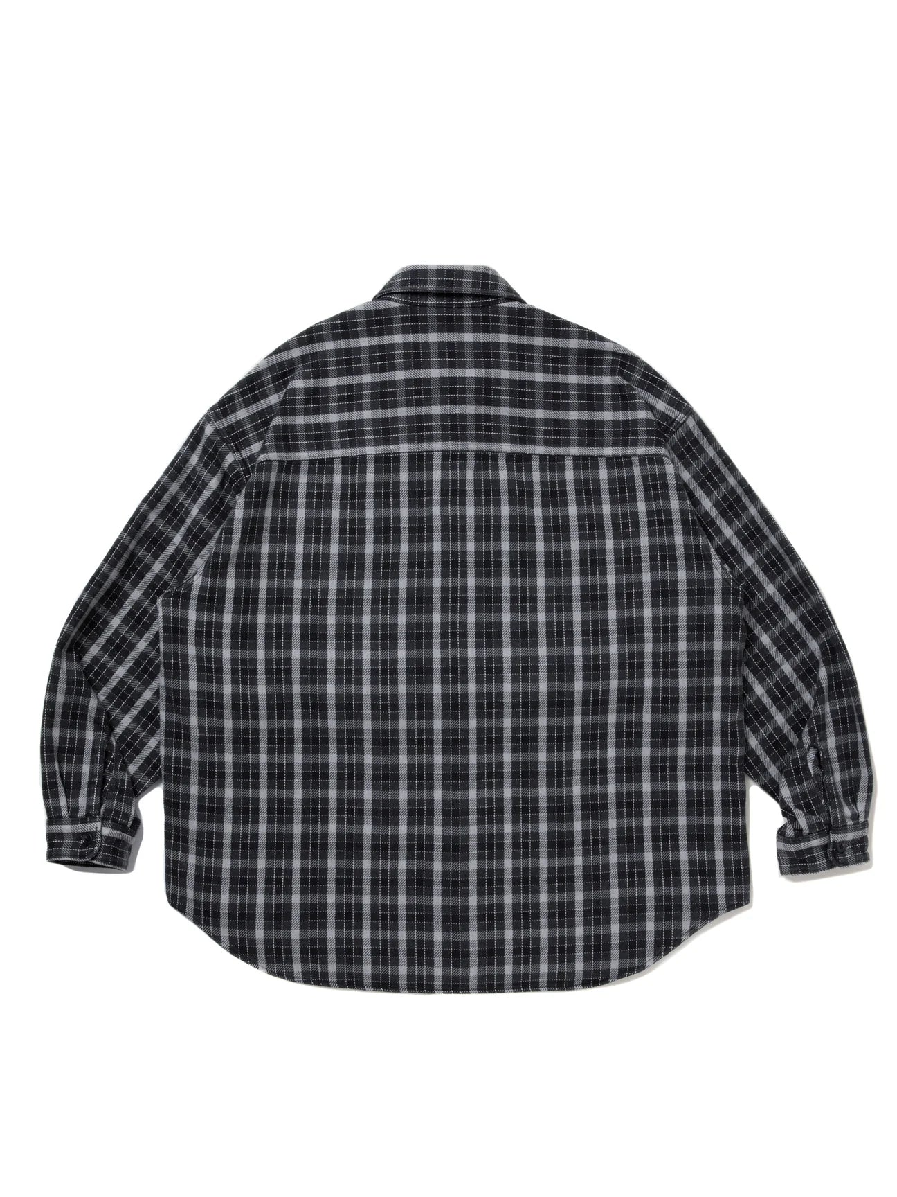 COOTIE PRODUCTIONS 25AW AD Processing Heavy Flannel Check L/S Shirts
