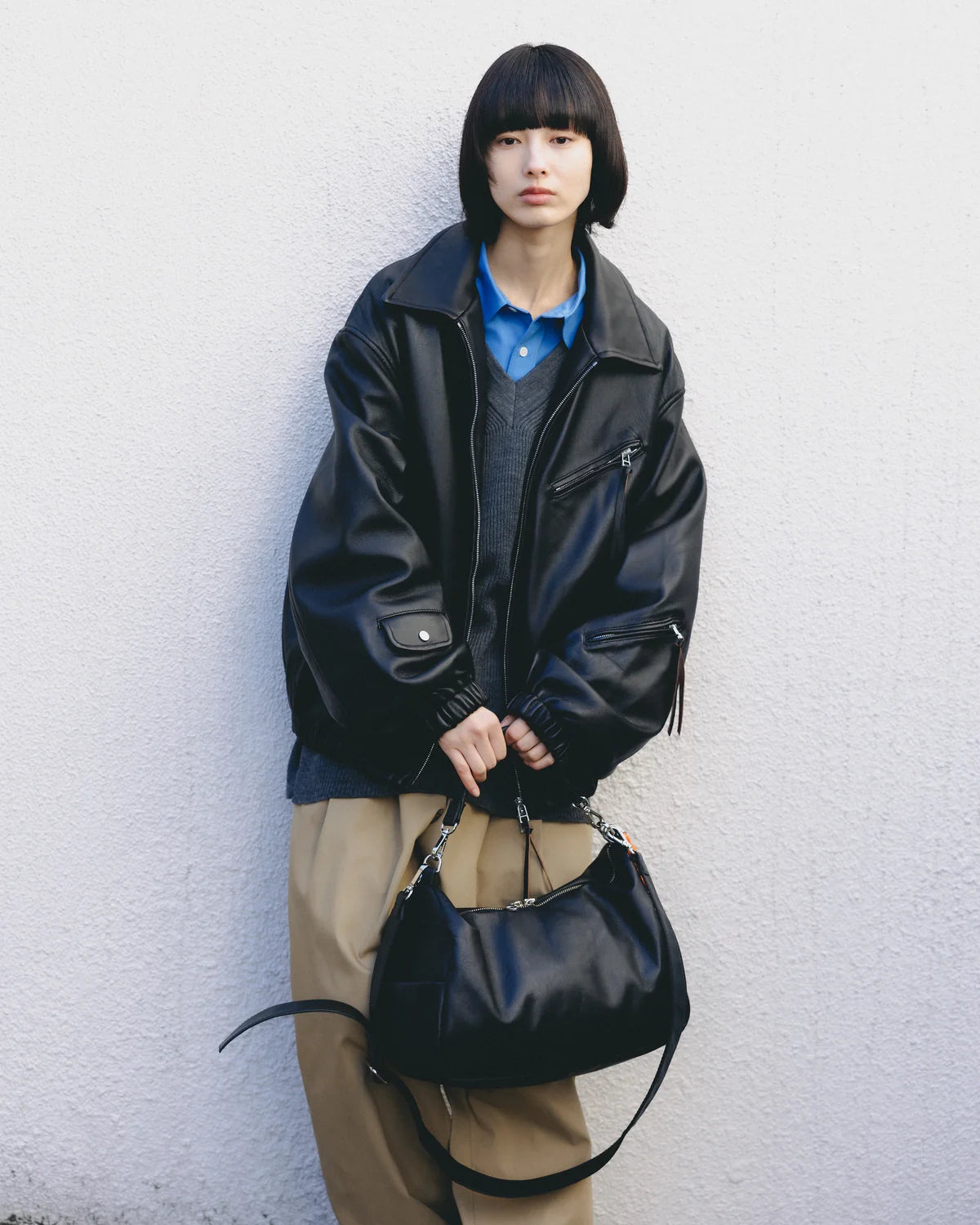 CLESSTE LEATHER DAYOFF BAG