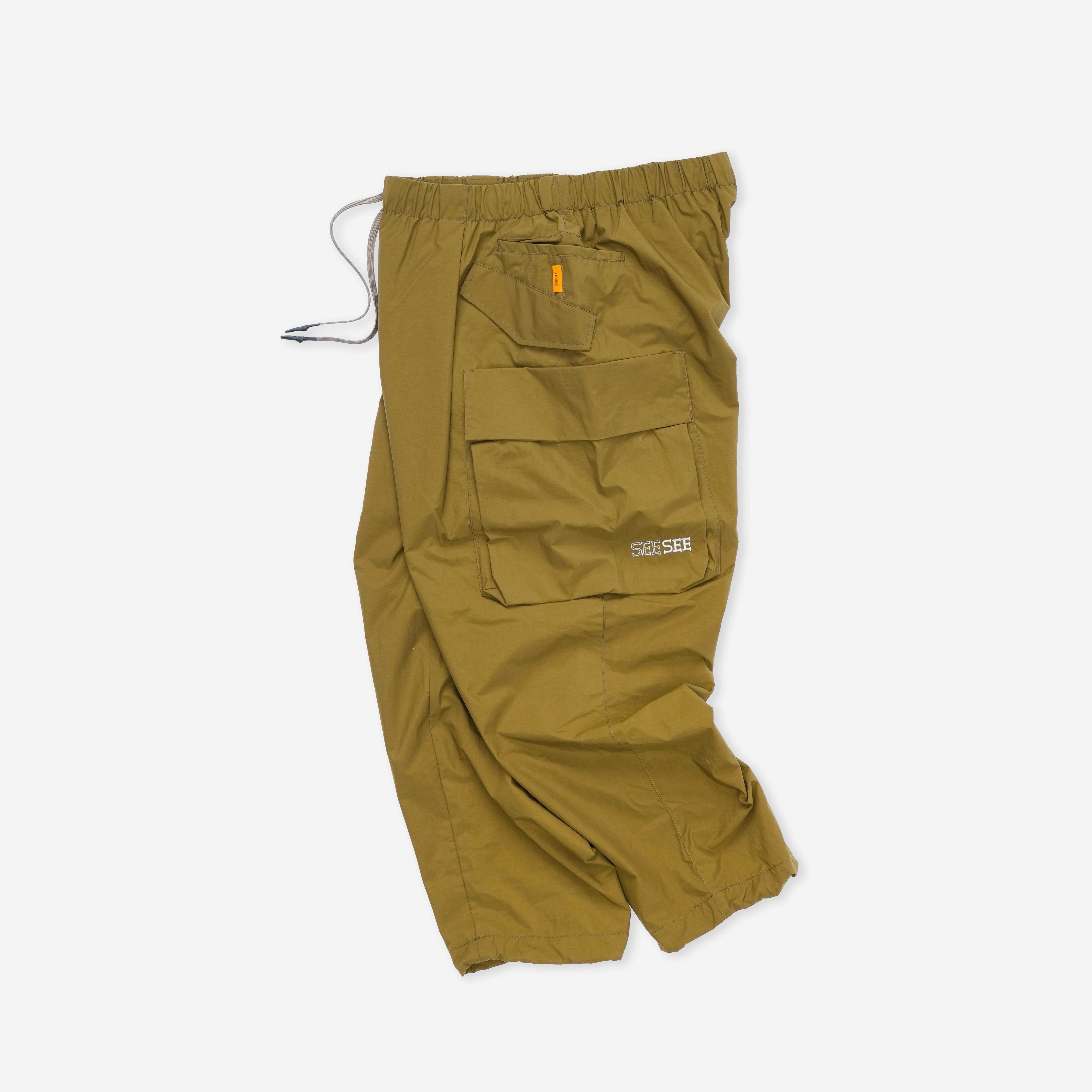 SEE SEE BIG POCKET WIDE CARGO PANTS