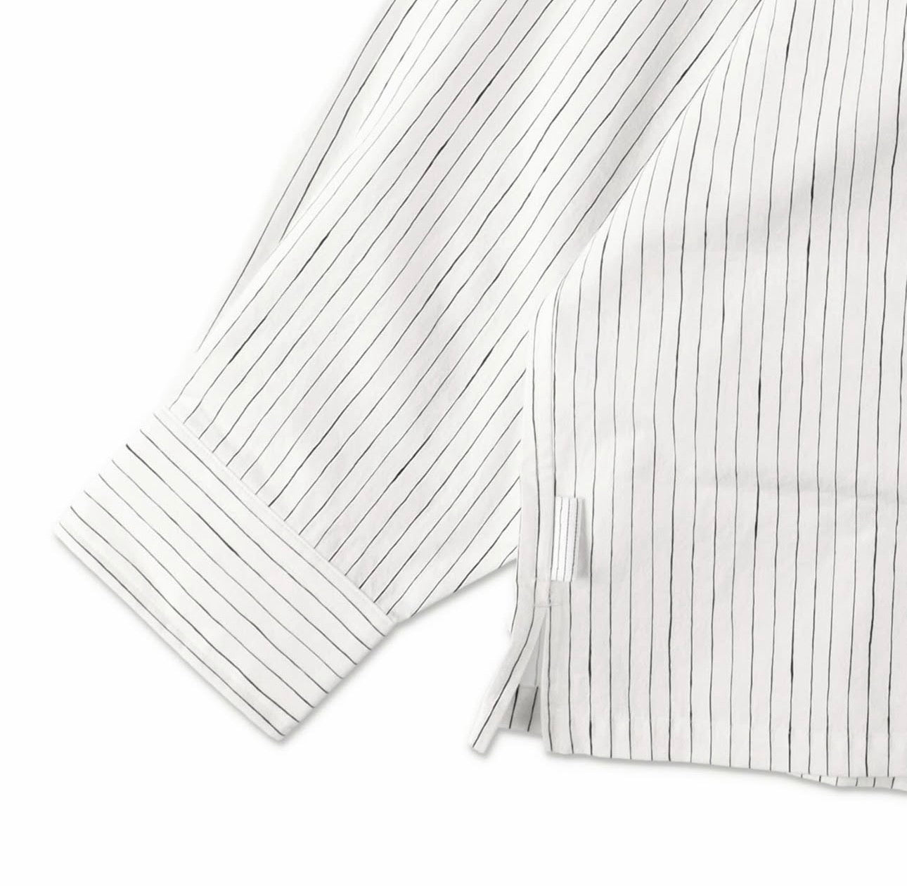S.F.C 26SS COTTON STRIPE SLIT SHIRT