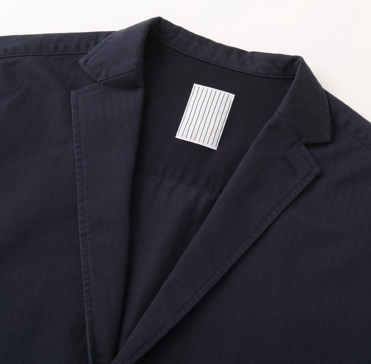 S.F.C 24FW - TAILORED SHIRT JACKET (HERRINGBONE)