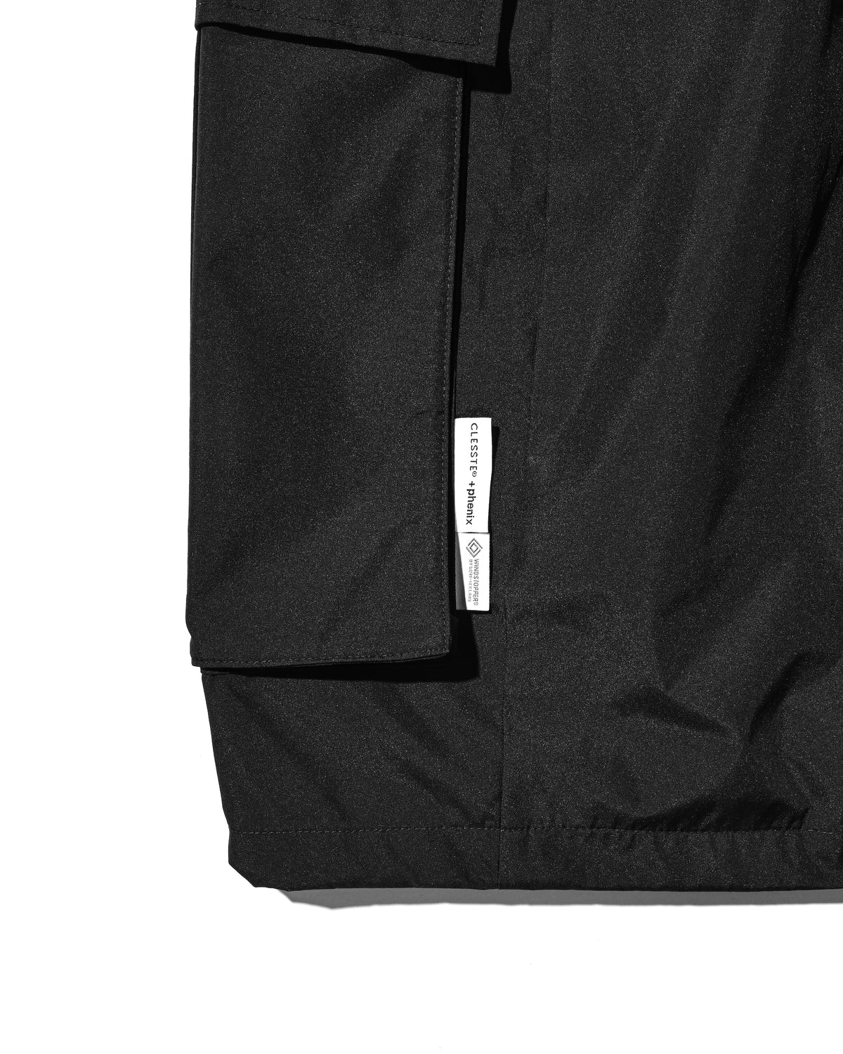 CLESSTE +PHENIX WINDSTOPPER® BY GORE-TEX LABS CITY MEGA POCKET BALLOON CARGO HALF PANTS