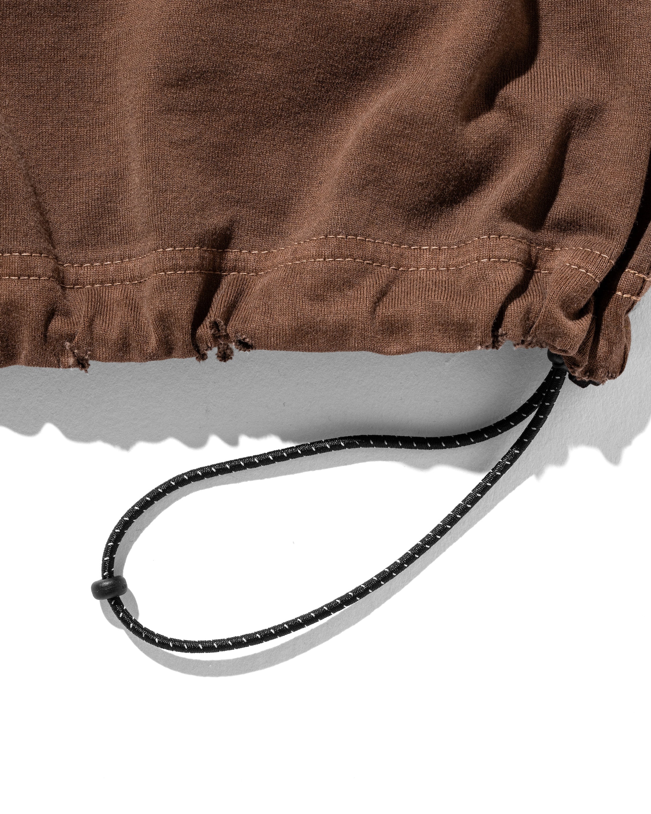 CLESSTE PIGMENT DYED S/S T-SHIRT WITH DRAWSTRINGS