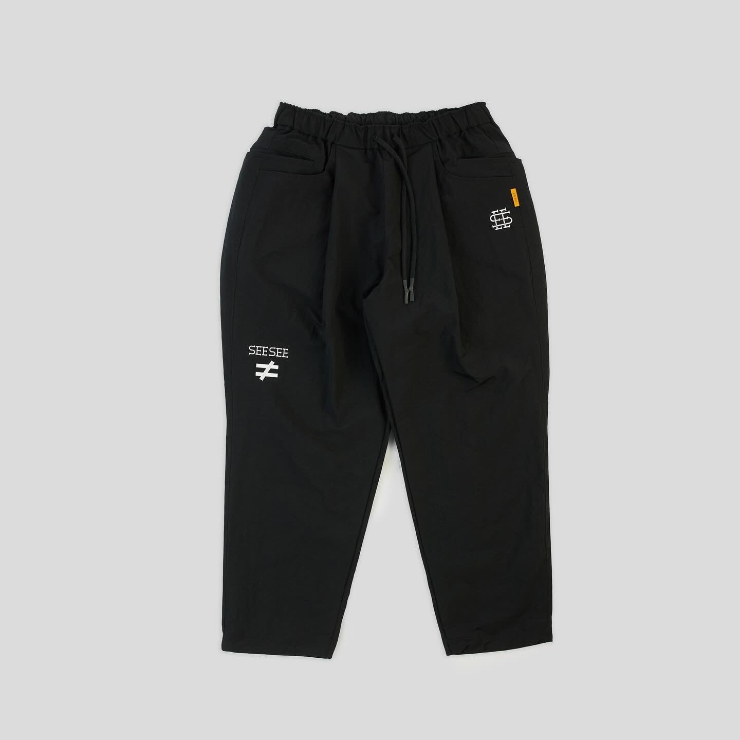 SEE SEE WIDE TAPERED EASY PANTS (HNGR)