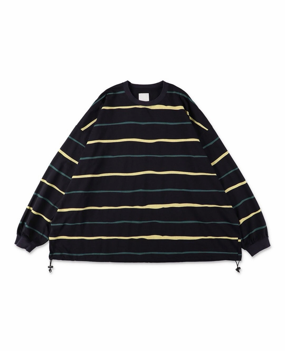 S.F.C 26FW SUPER BIG STRIPE LS TEE (W/DRAWSTRINGS)