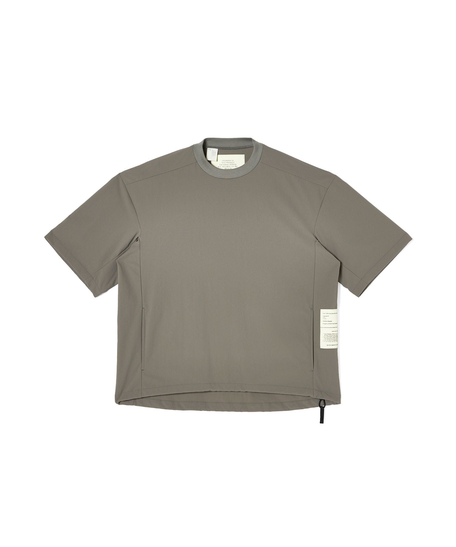 N.HOOLYWOOD 26SS PANELED T-SHIRT