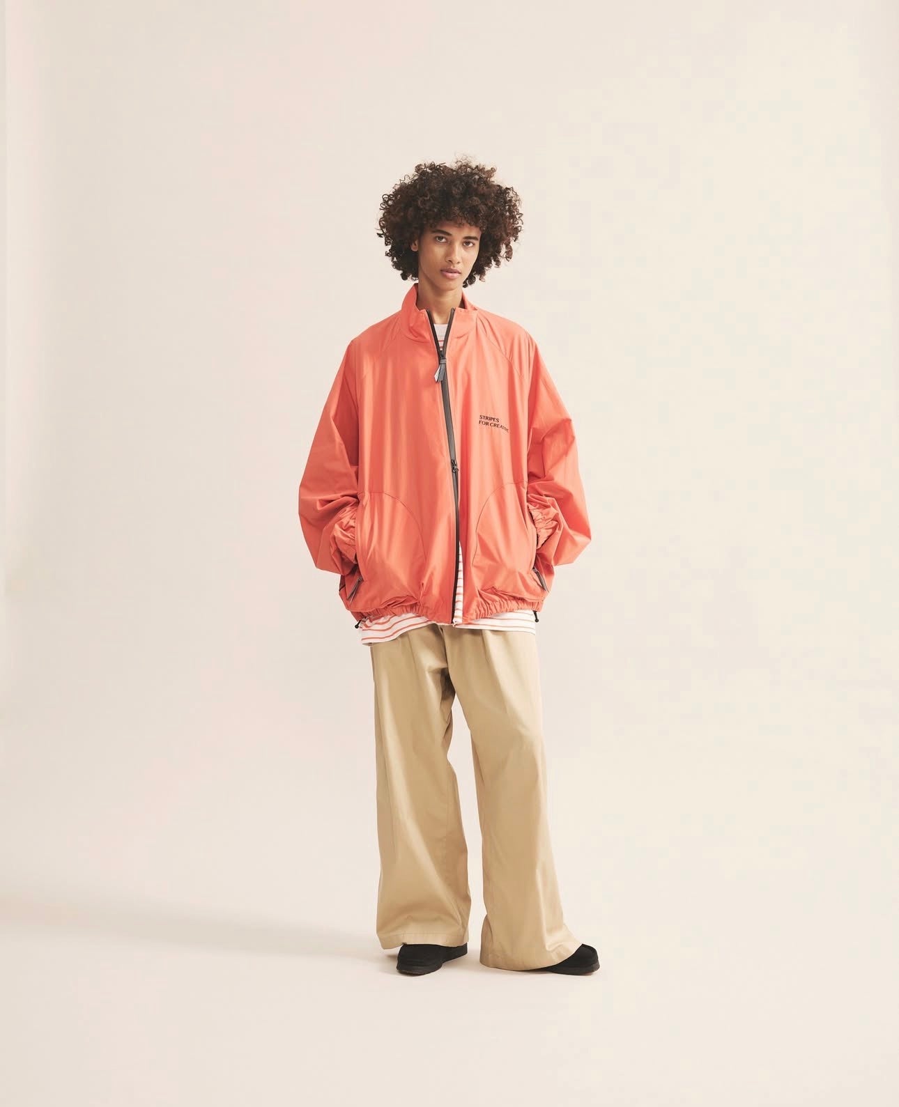 S.F.C 26SS ZIP NYLON SPORTY JACKET