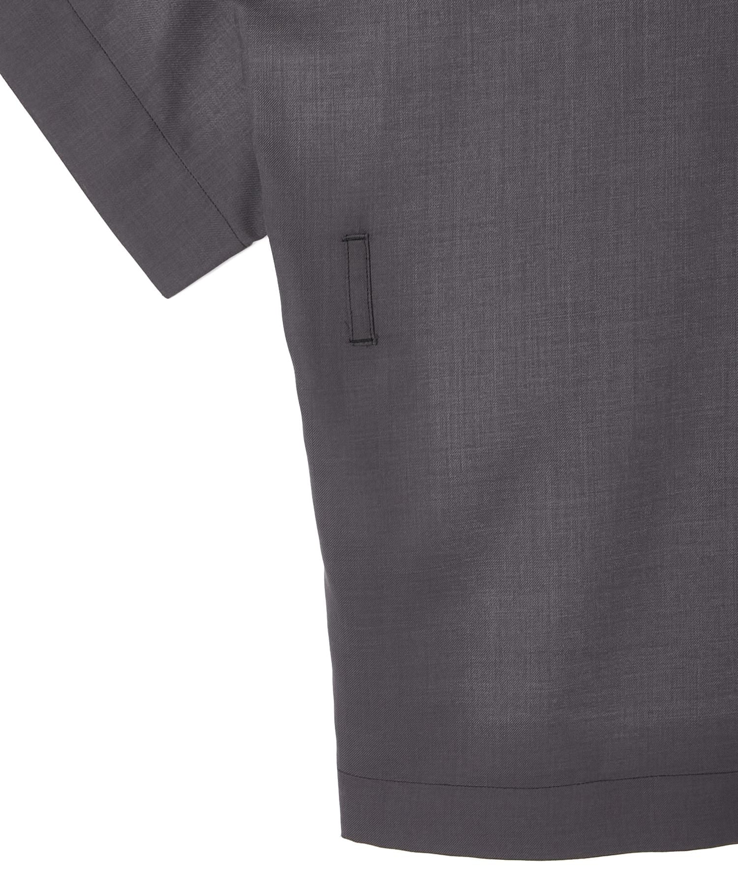N.HOOLYWOOD 26SS HALF SLEEVE SHIRT (WOOL/POLY)