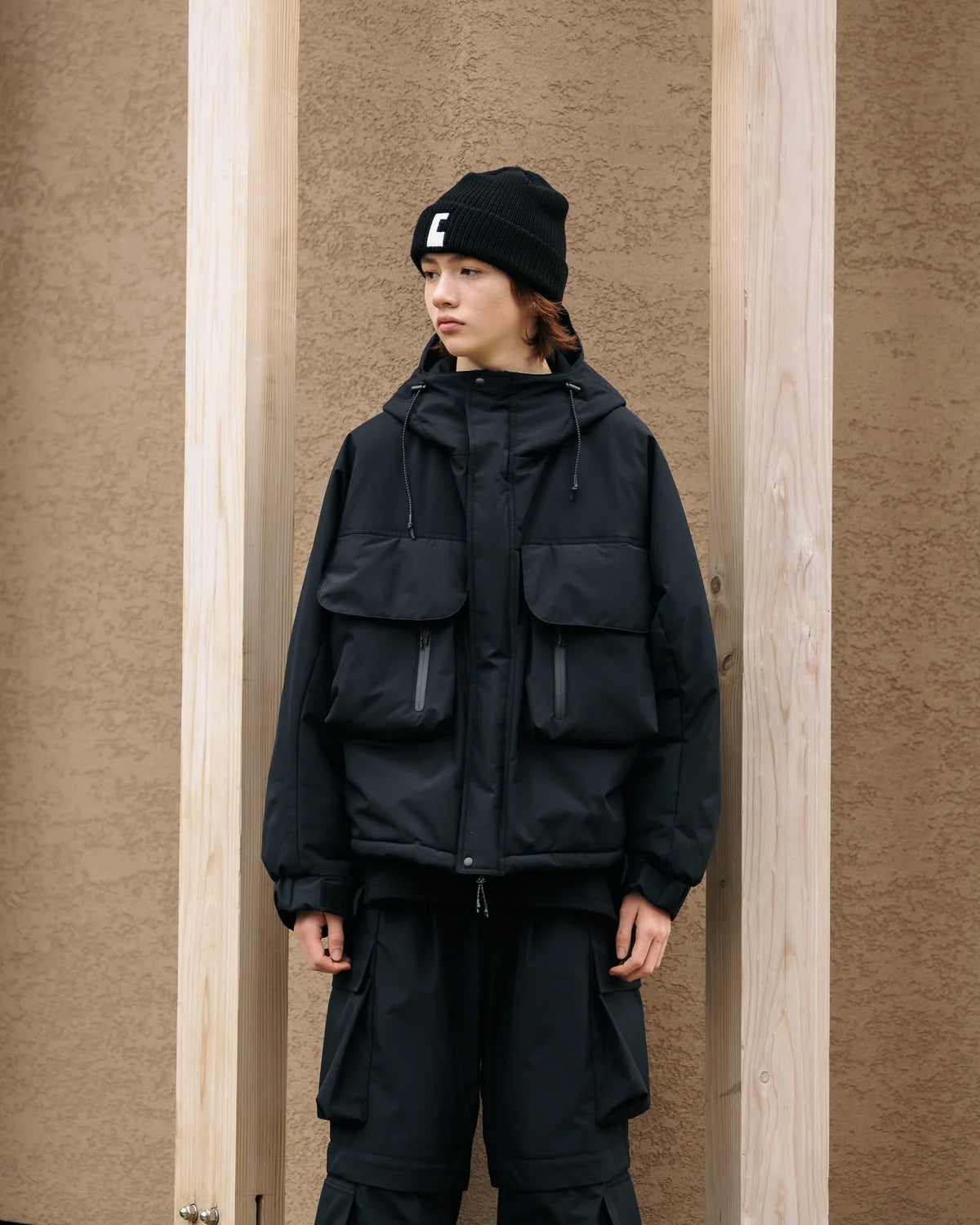 希少CLESSTE +PHENIX CITY WADING JACKET黒未使用 希少CLESSTE +PHENIX CITY WADING JACKET黒未使用