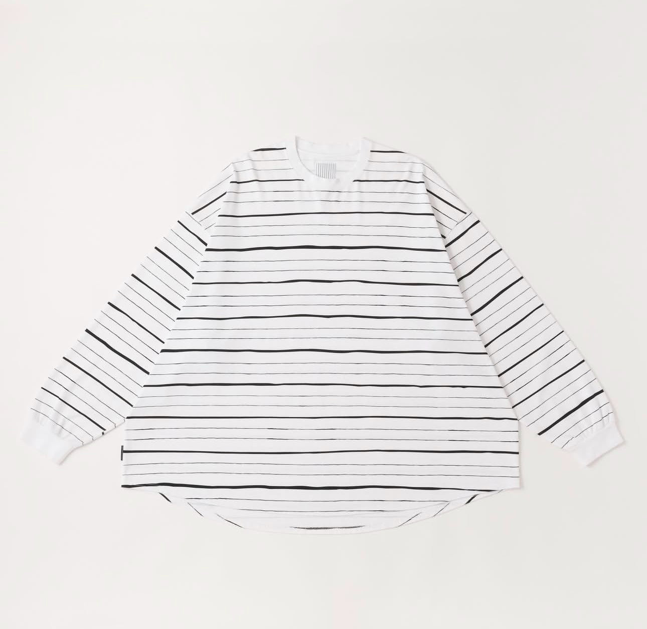 S.F.C 25SS SUPER BIG MIX SIDE STRIPES LS TEE