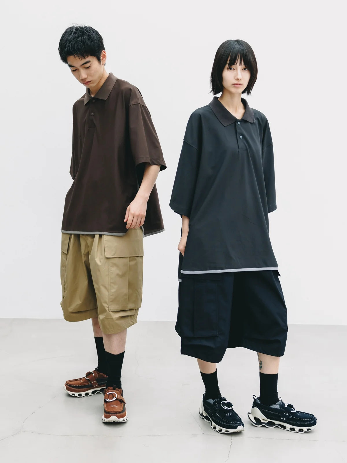 CLESSTE +PHENIX WINDSTOPPER® BY GORE-TEX LABS CITY MEGA POCKET BALLOON CARGO HALF PANTS