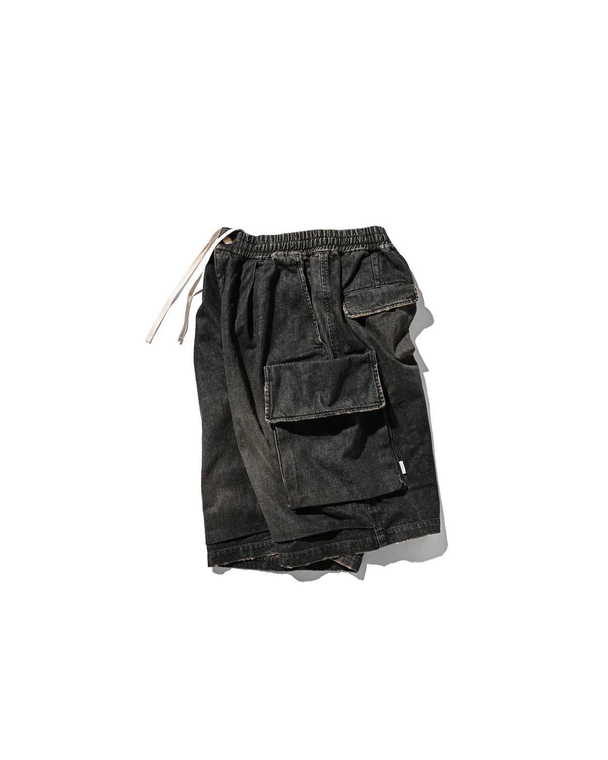 CLESSTE VINTAGE WASH SELVEDGE DENIM CITY MILITARY HALF PANTS