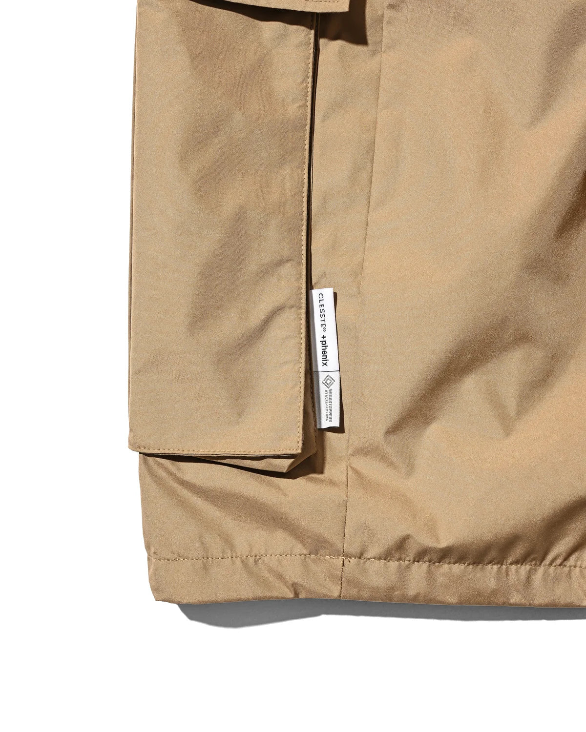 CLESSTE +PHENIX WINDSTOPPER® BY GORE-TEX LABS CITY MEGA POCKET BALLOON CARGO HALF PANTS