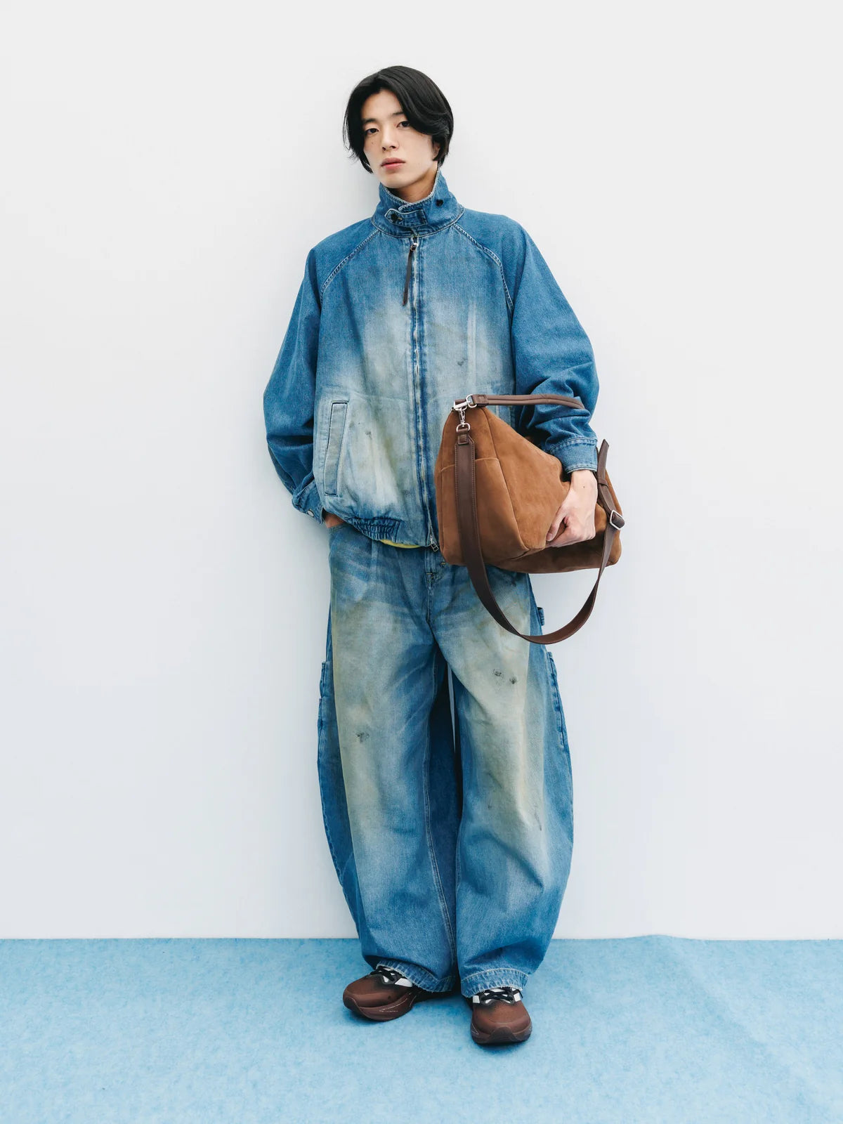 CLESSTE SUEDE DAYOFF BAG LARGE
