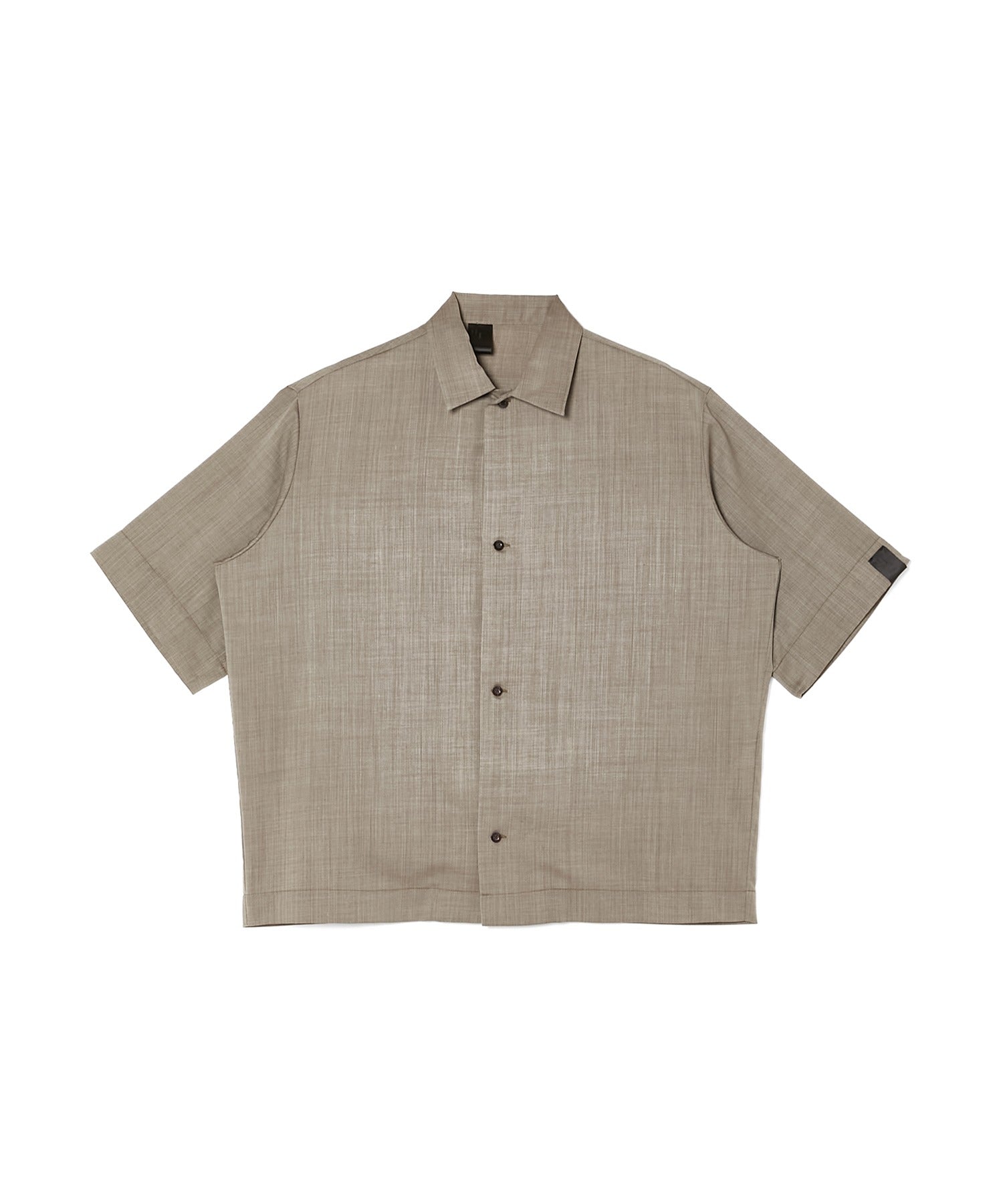 N.HOOLYWOOD 26SS HALF SLEEVE SHIRT (WOOL/POLY)