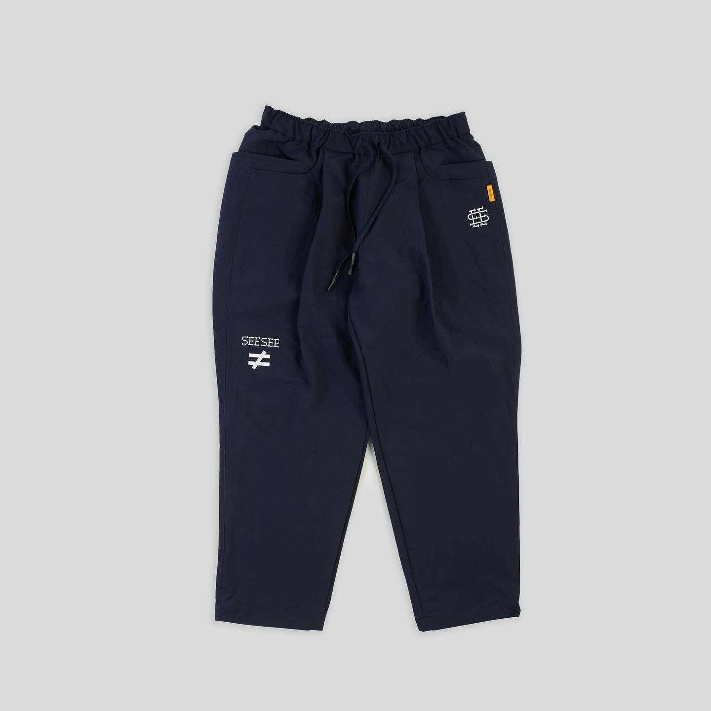 SEE SEE WIDE TAPERED EASY PANTS (HNGR)