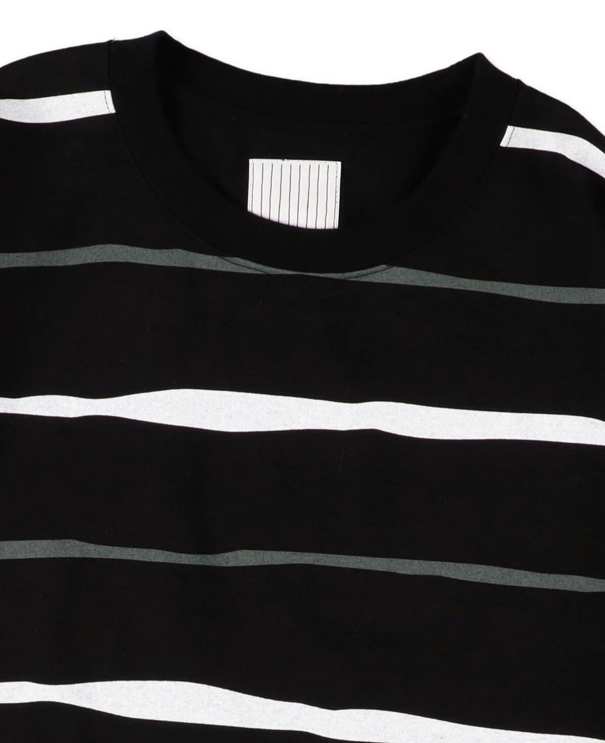 S.F.C 26FW SUPER BIG STRIPE LS TEE (W/DRAWSTRINGS)