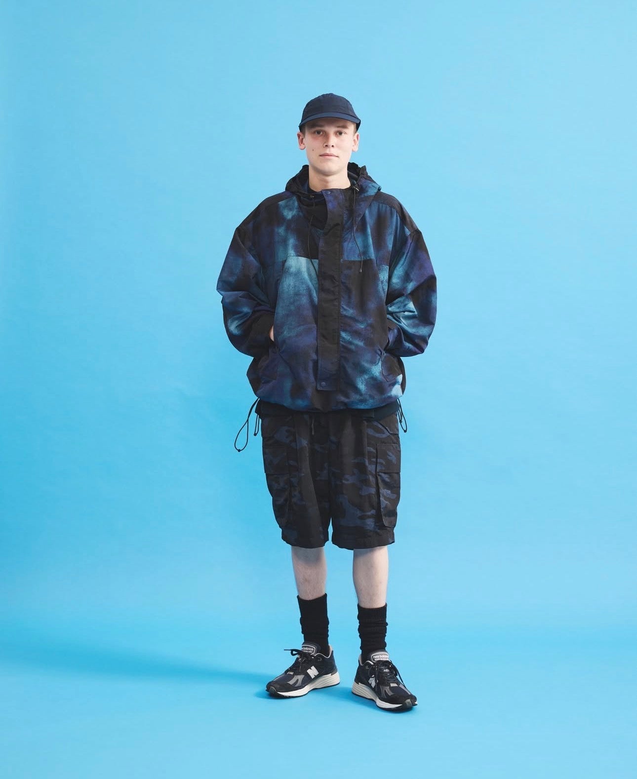 S.F.C 26SS CAMO BAGGY CARGO SHORTS