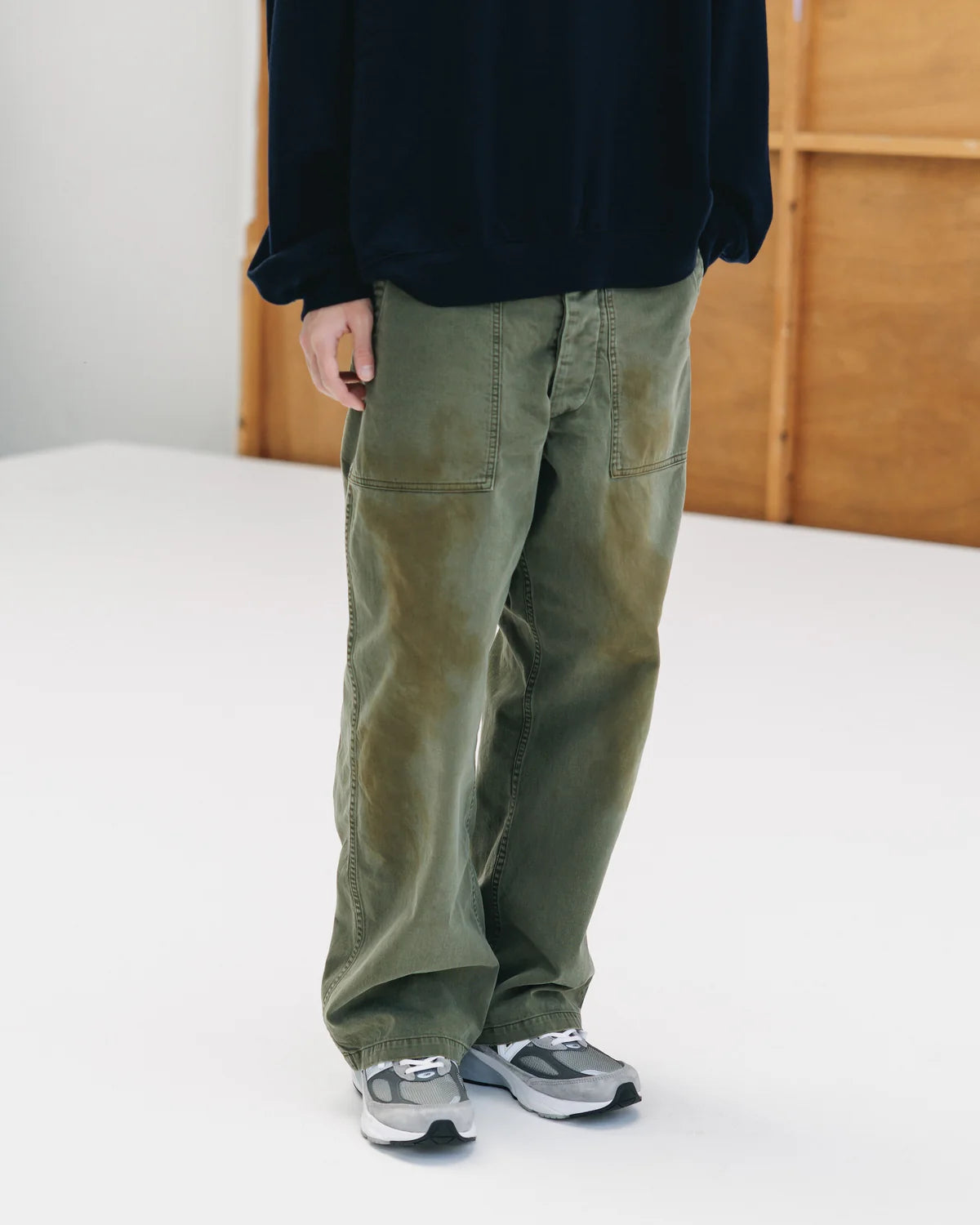 CLESSTE VINTAGE EFFECT BAKER PANTS
