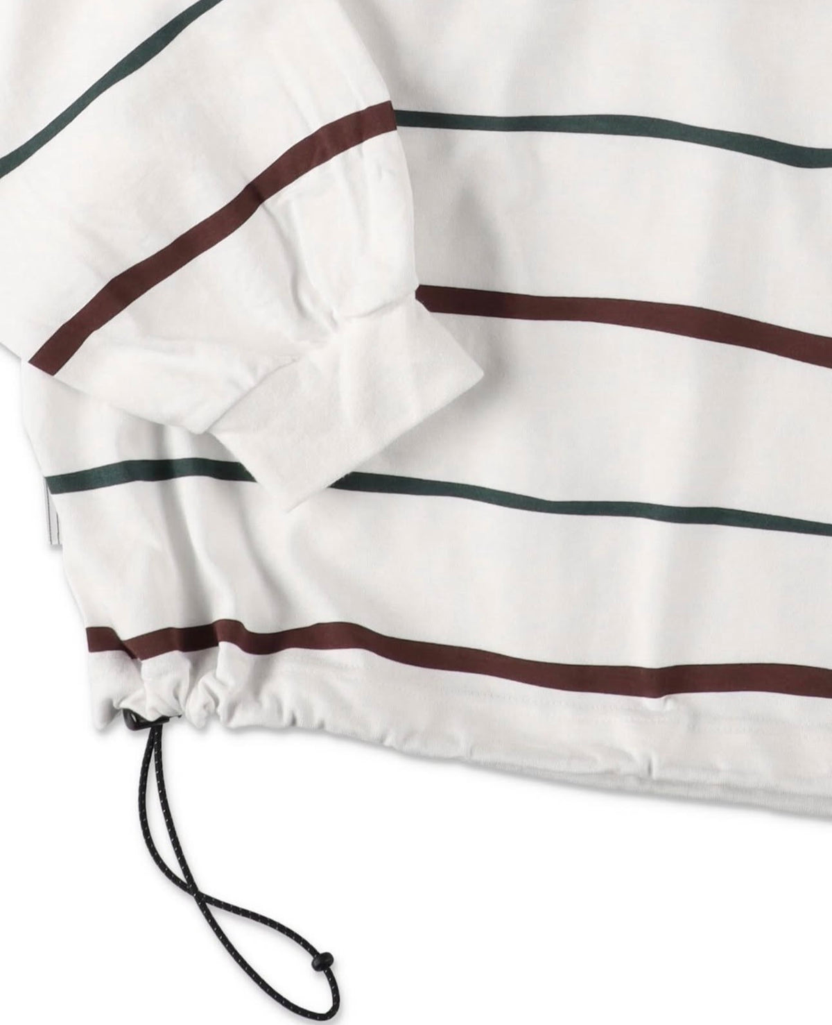 S.F.C 26FW SUPER BIG STRIPE LS TEE (W/DRAWSTRINGS)