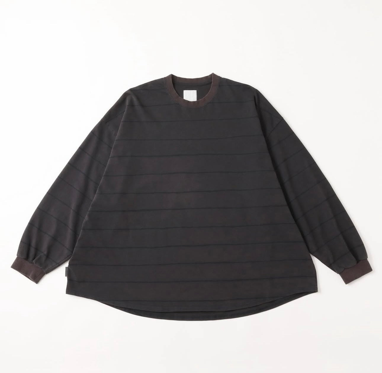 S.F.C 25FW SIDE STRIPE SUPER BIG LS TEE (DISCHARGED)