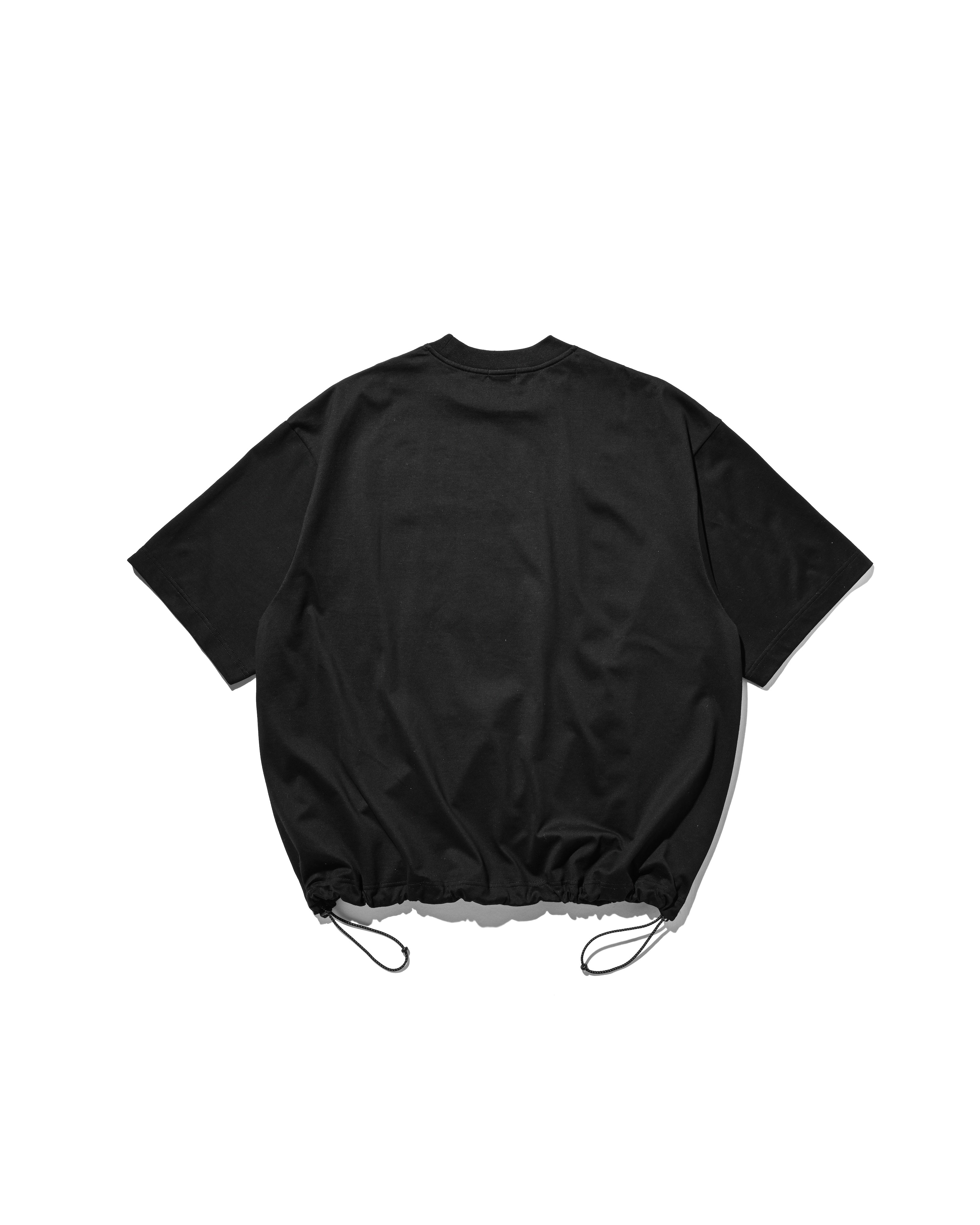 CLESSTE COLLEGE LOGO PRINT MASSIVE T-SHIRT WITH DRAWSTRINGS